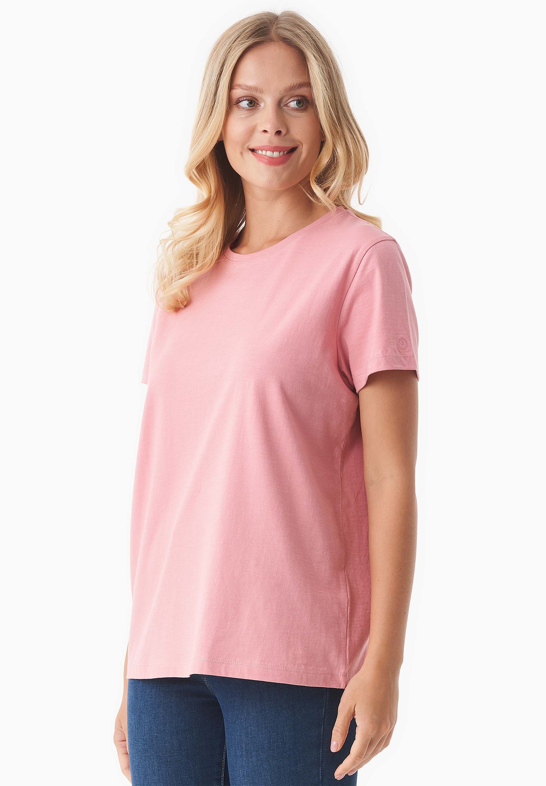 Basic T-Shirt aus Bio-Baumwolle