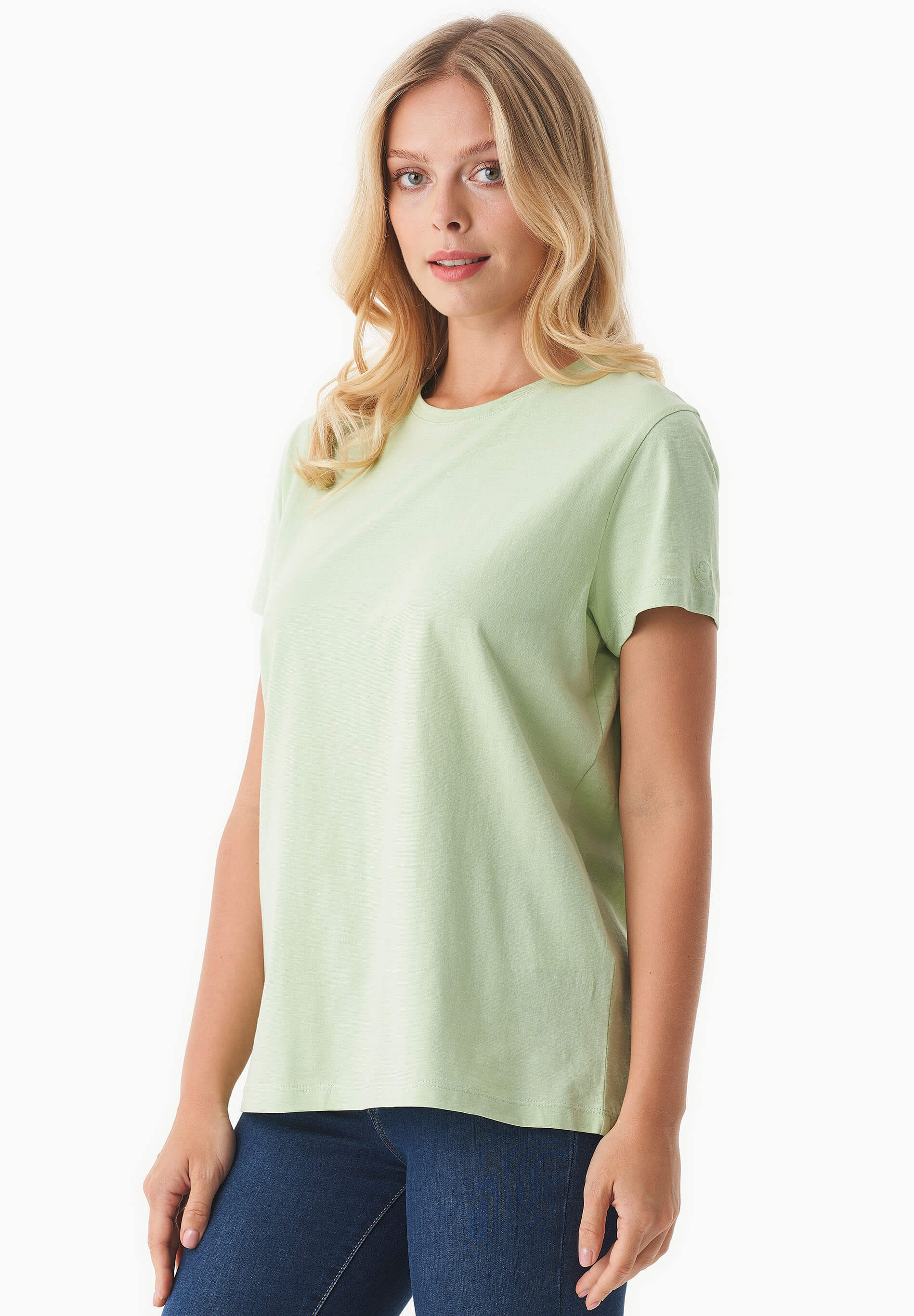 Basic T-Shirt aus Bio-Baumwolle