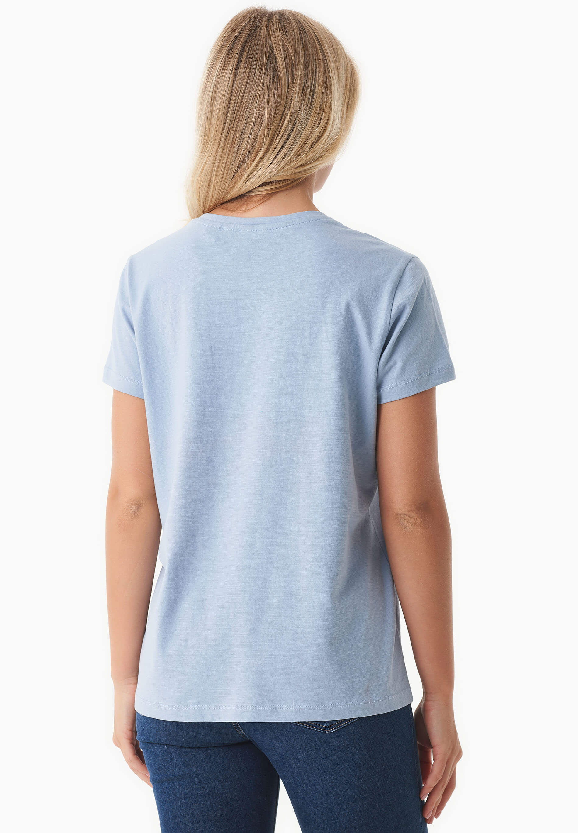 Basic T-Shirt aus Bio-Baumwolle