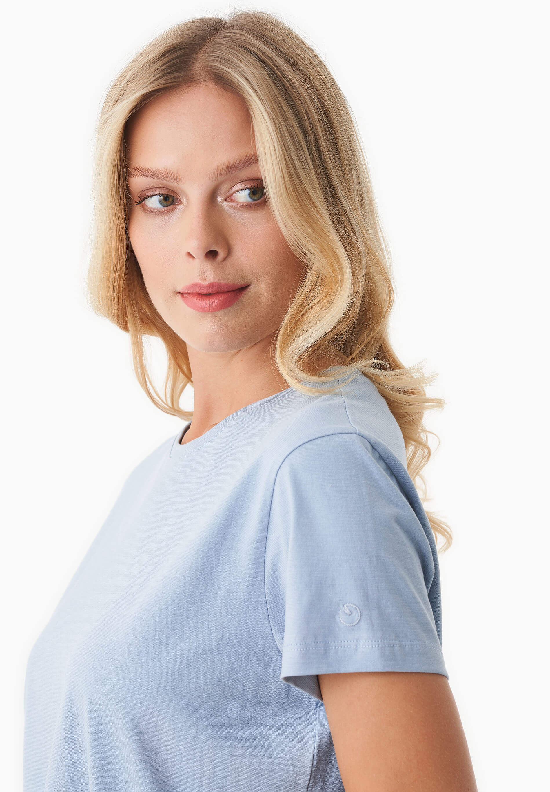 Basic T-Shirt aus Bio-Baumwolle