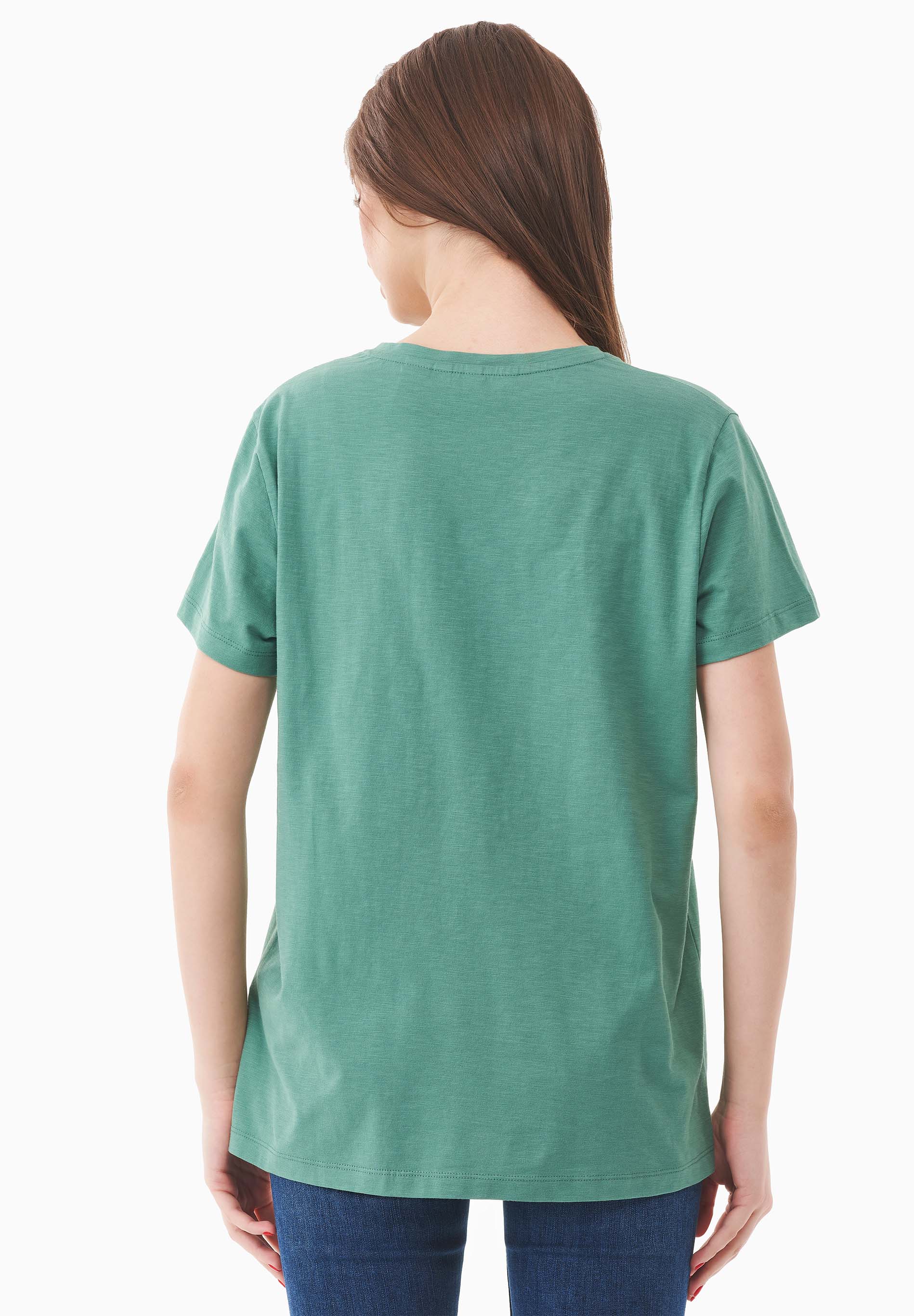 Basic T-Shirt aus Bio-Baumwolle
