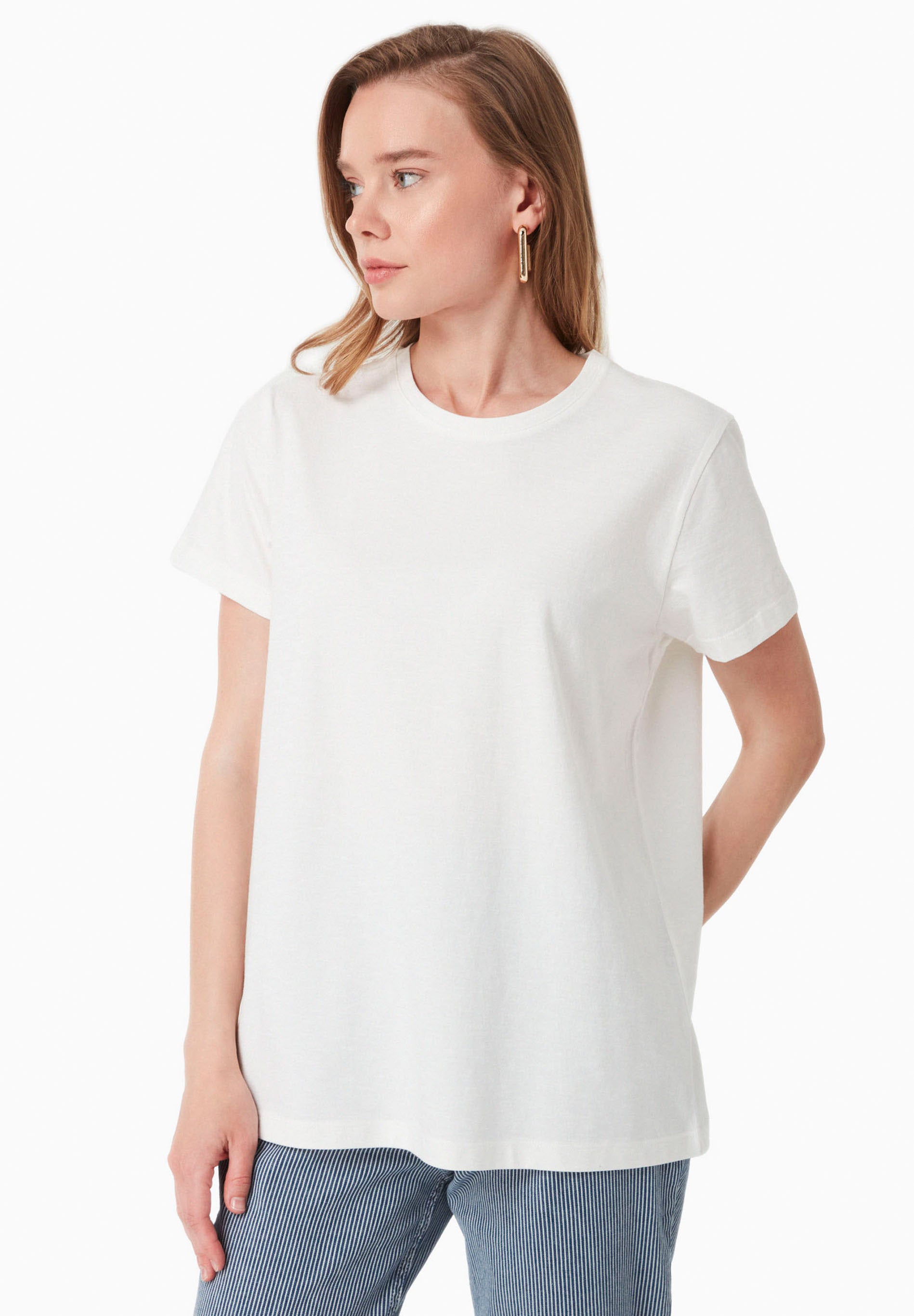 Basic T-Shirt aus Bio-Baumwolle
