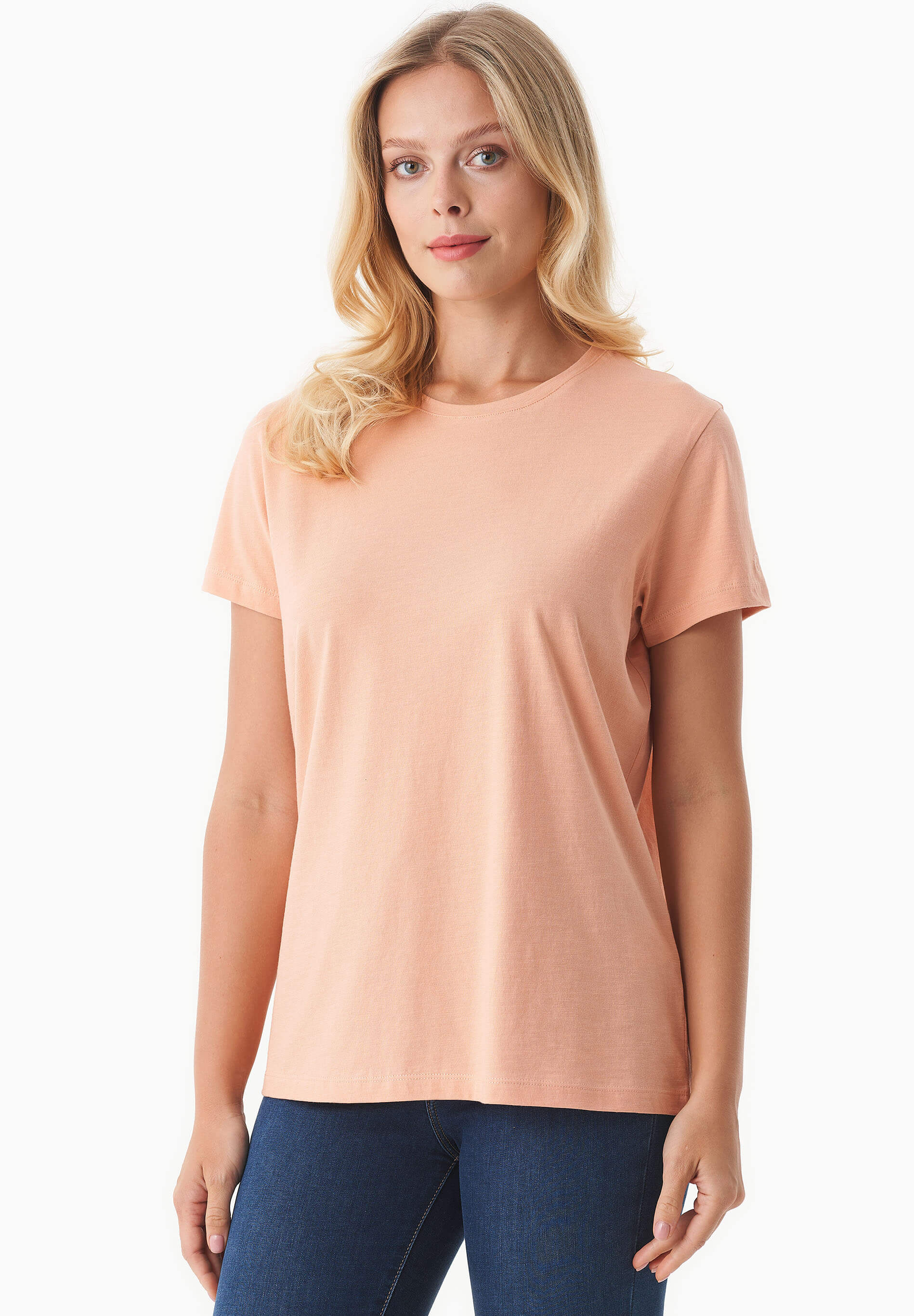 Basic T-Shirt aus Bio-Baumwolle