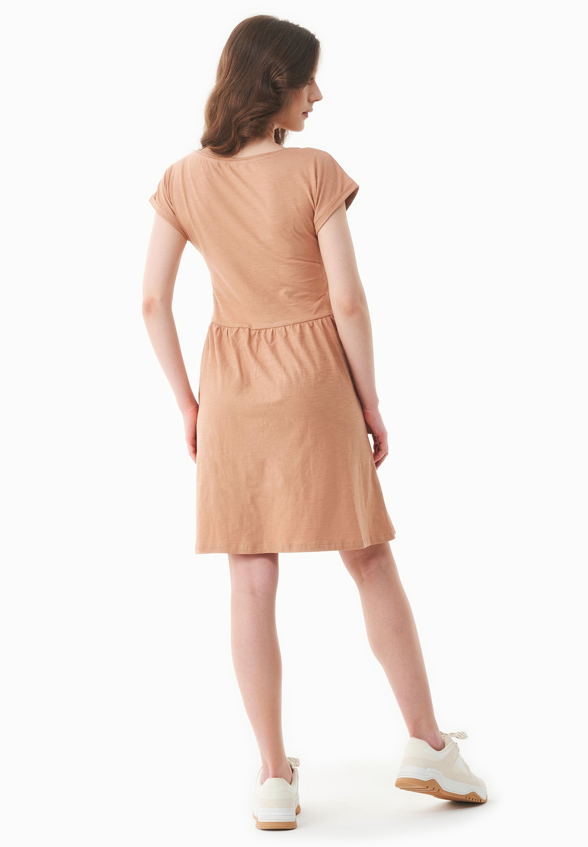 Slub-Jersey-Kleid aus Bio-Baumwolle