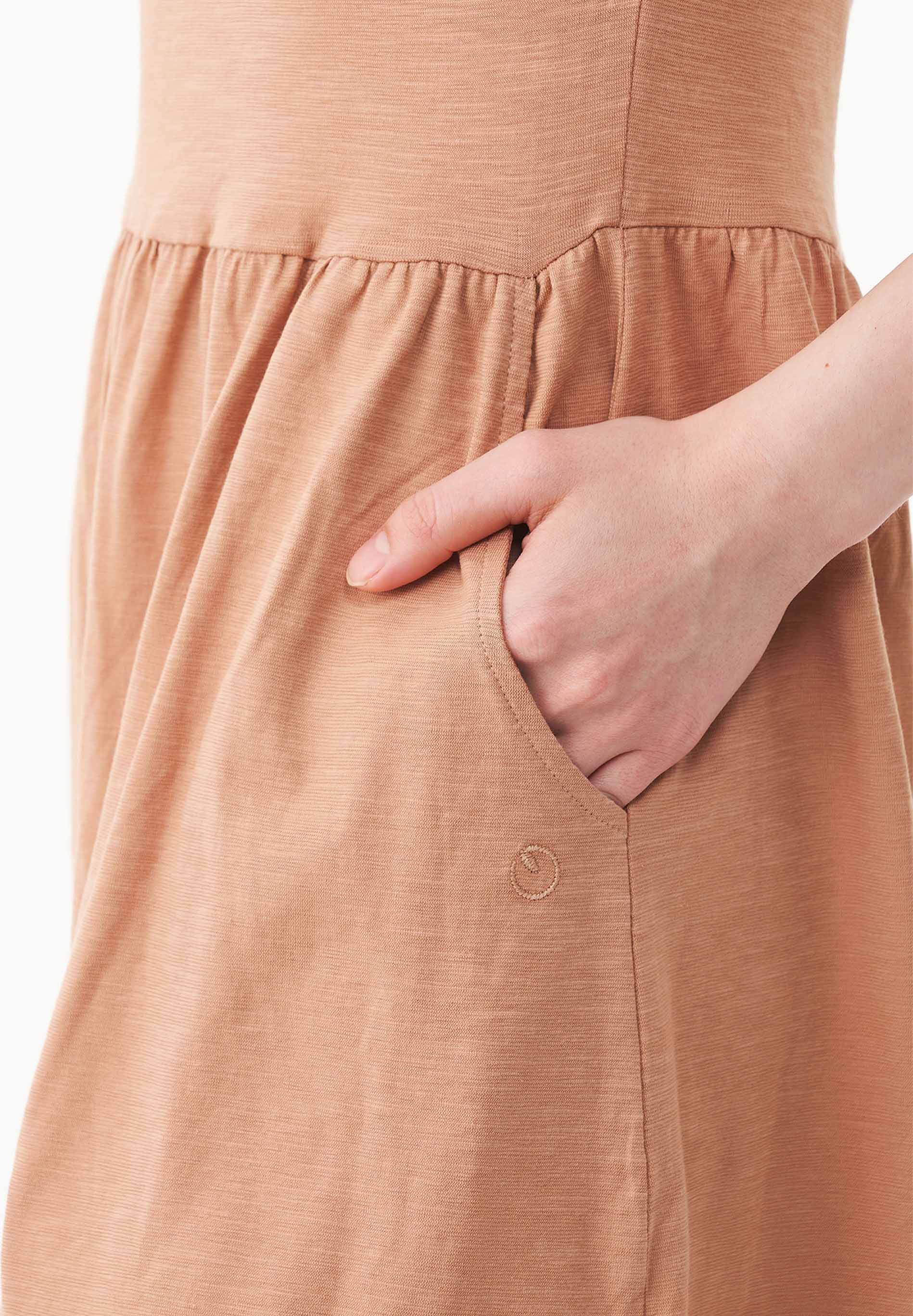 Slub-Jersey-Kleid aus Bio-Baumwolle