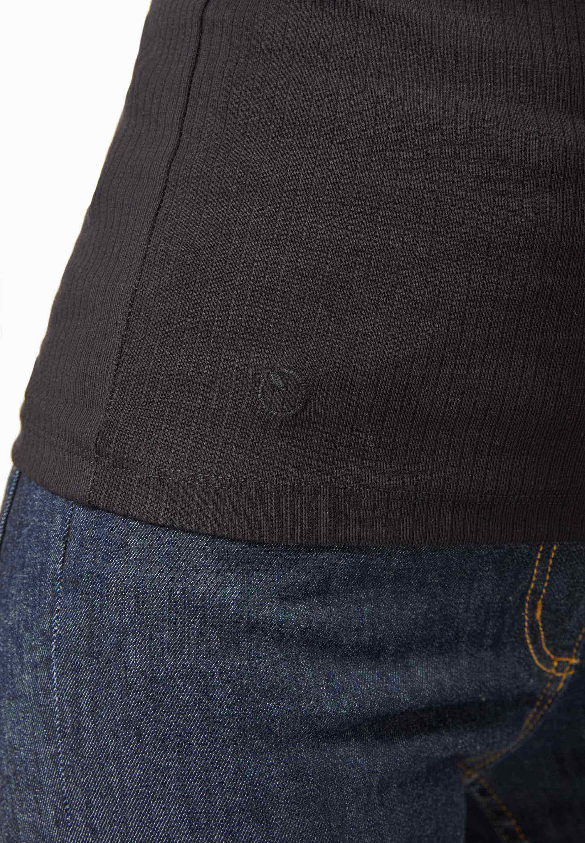 Rollkragenshirt aus Bio-Baumwolle