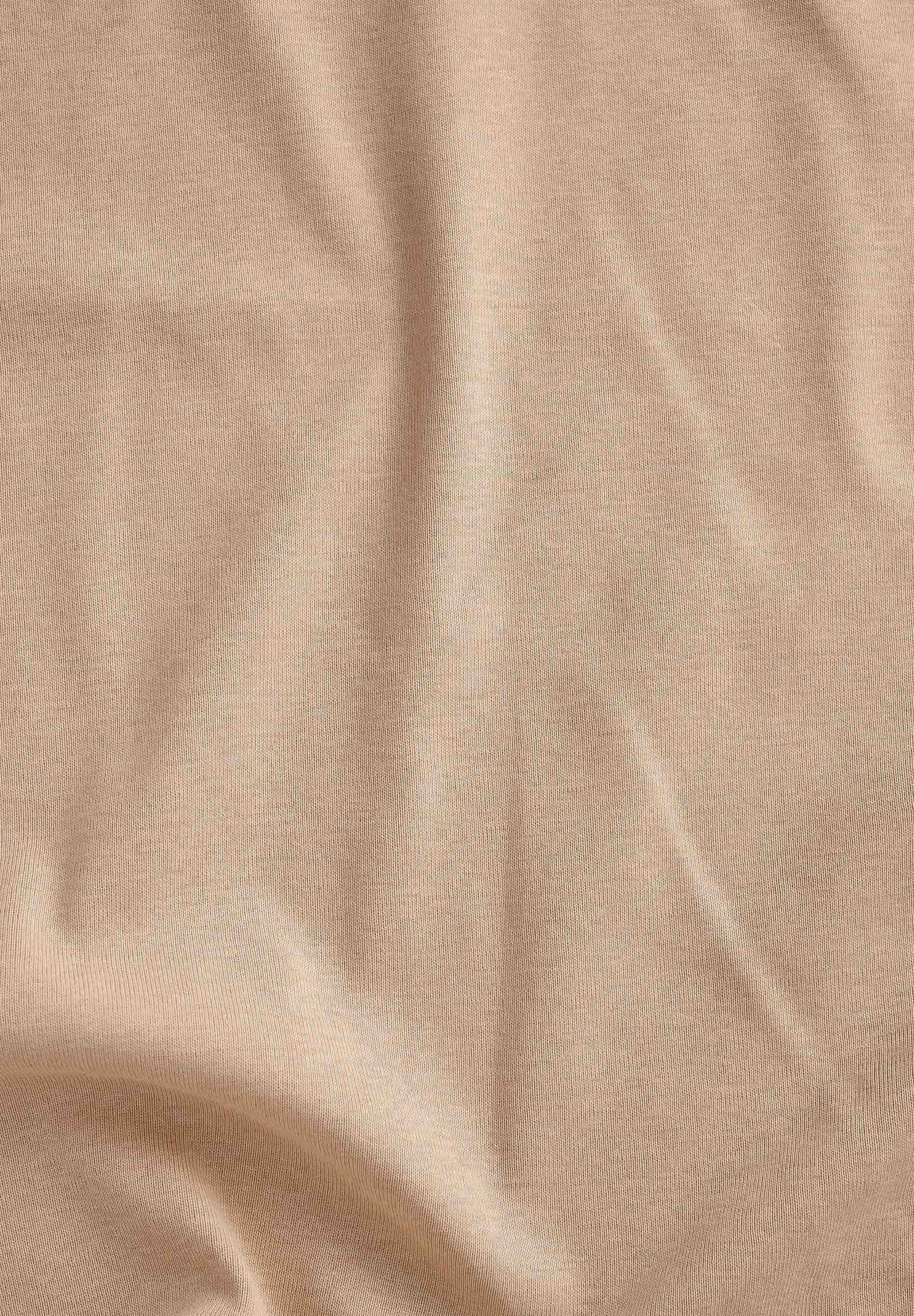 Geripptes Basic Top aus Bio-Baumwolle