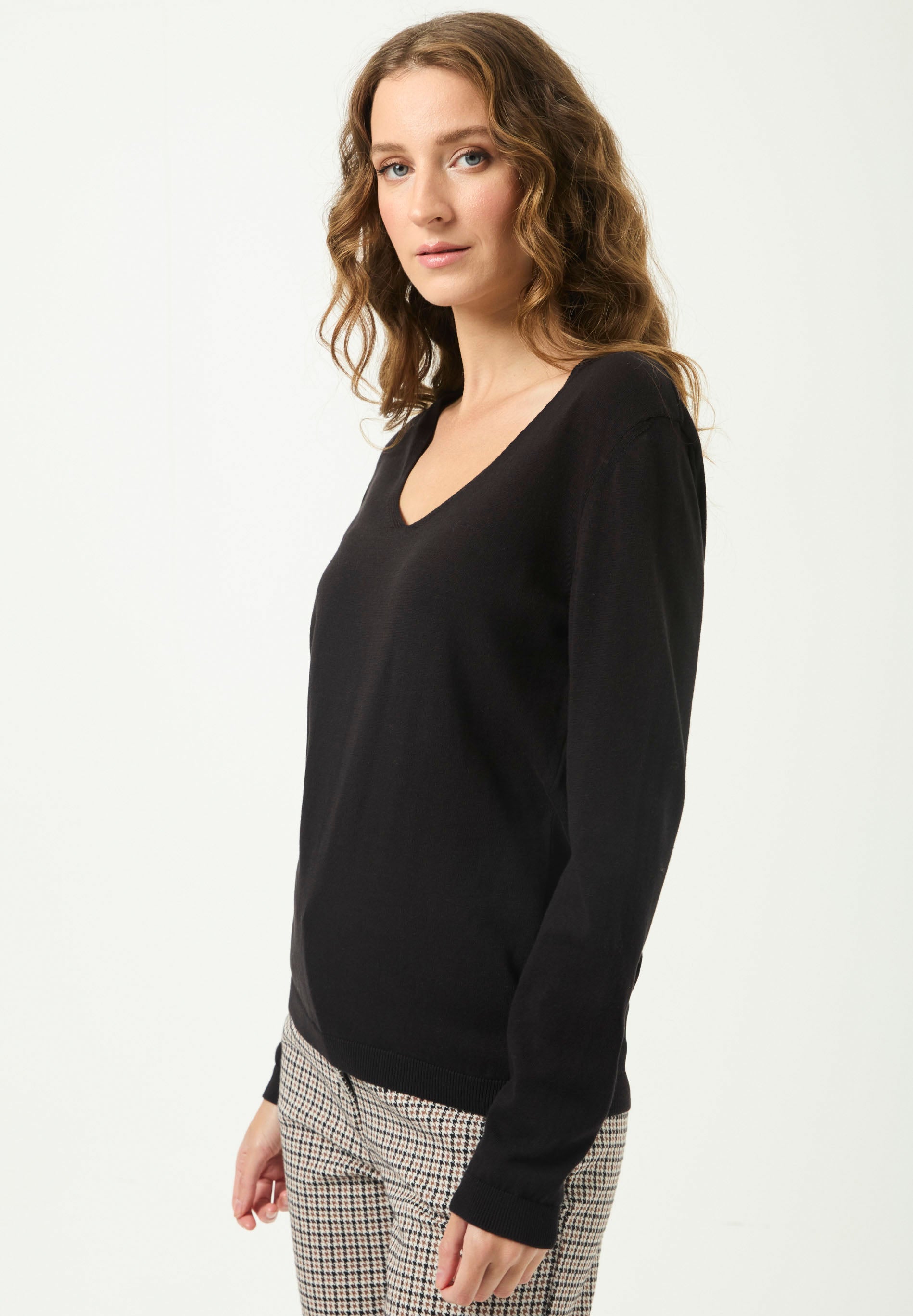 Strickpullover aus Bio-Baumwolle