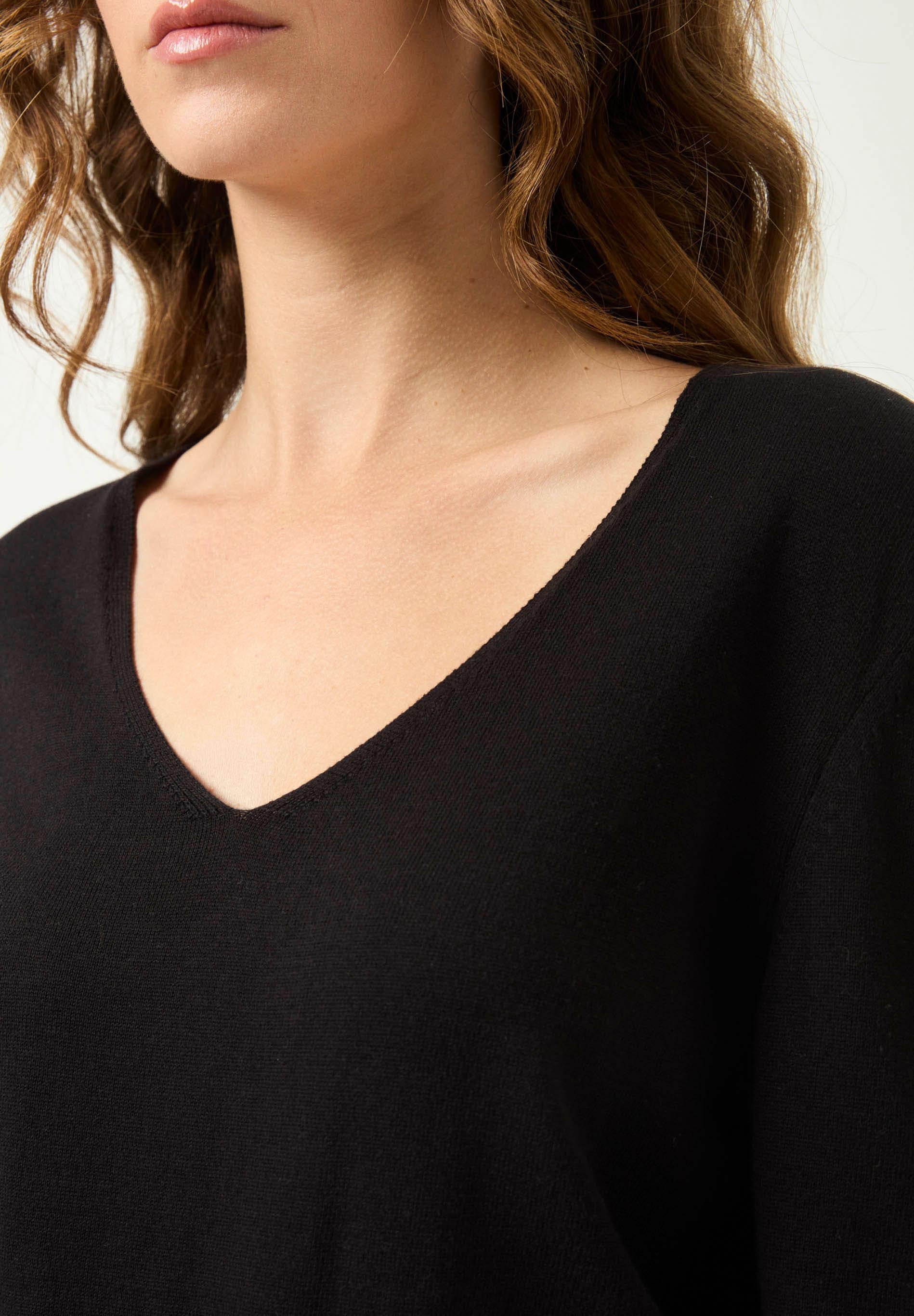 Strickpullover aus Bio-Baumwolle