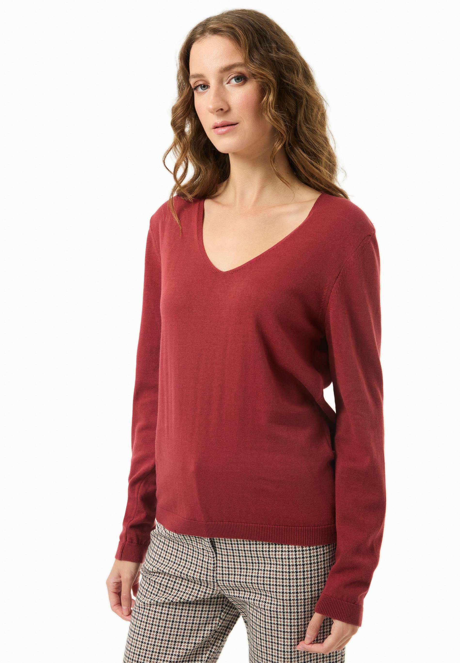 Strickpullover aus Bio-Baumwolle