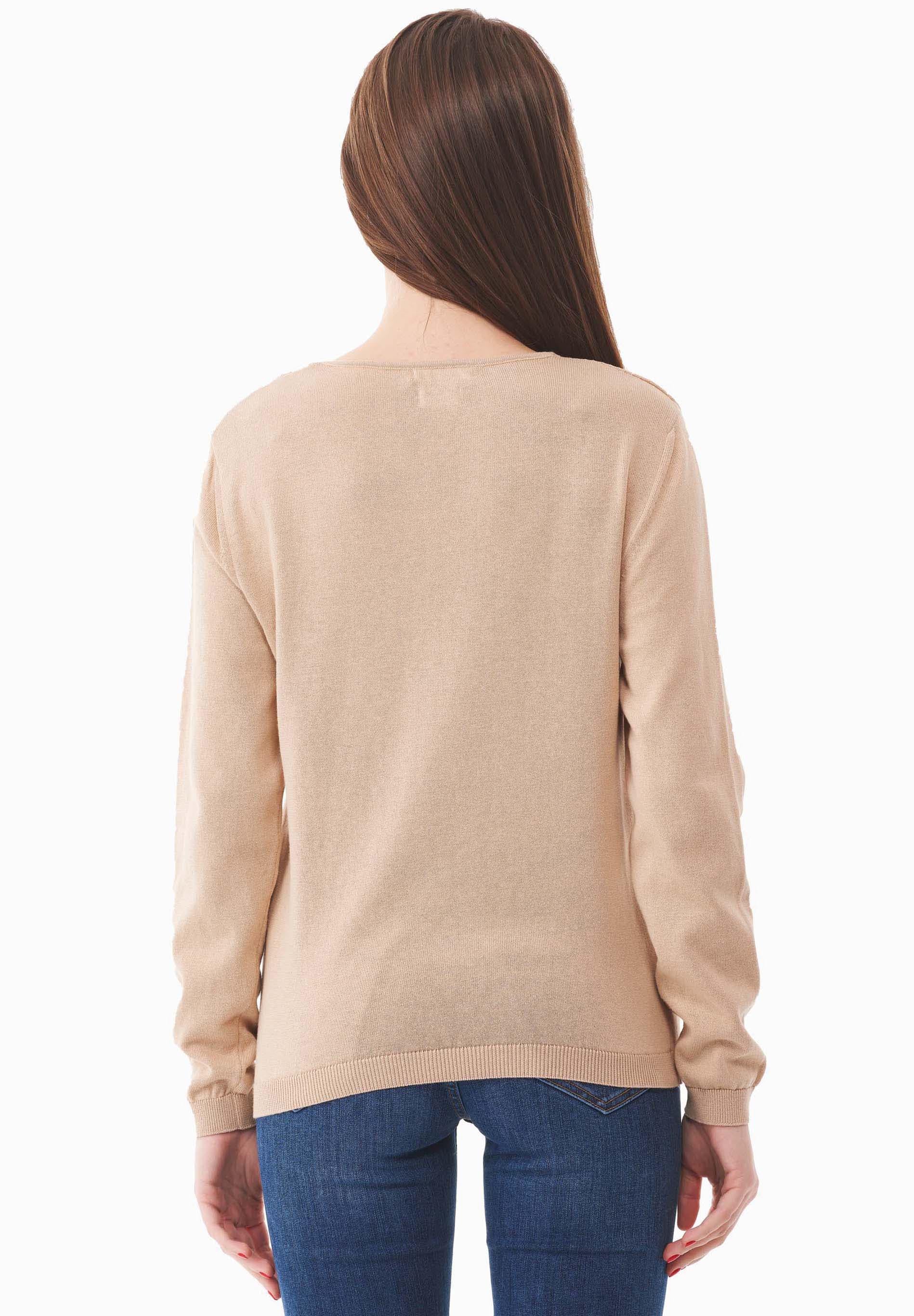 Strickpullover aus Bio-Baumwolle