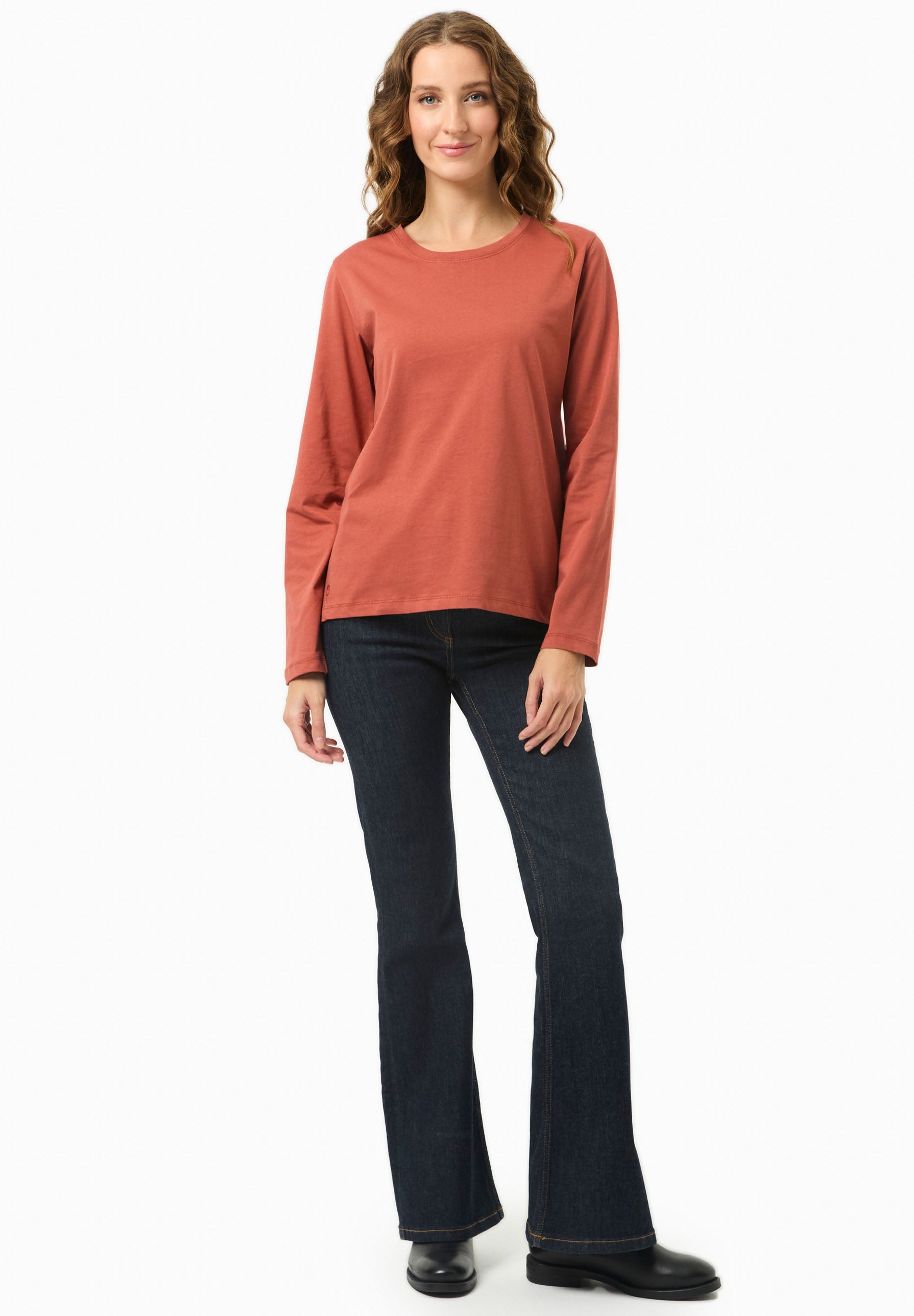 Langarmshirt aus Bio-Baumwolle