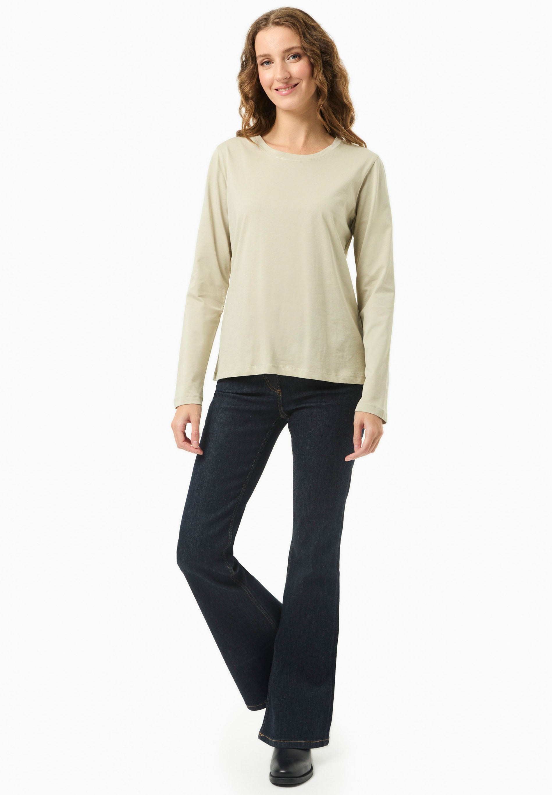 Langarmshirt aus Bio-Baumwolle