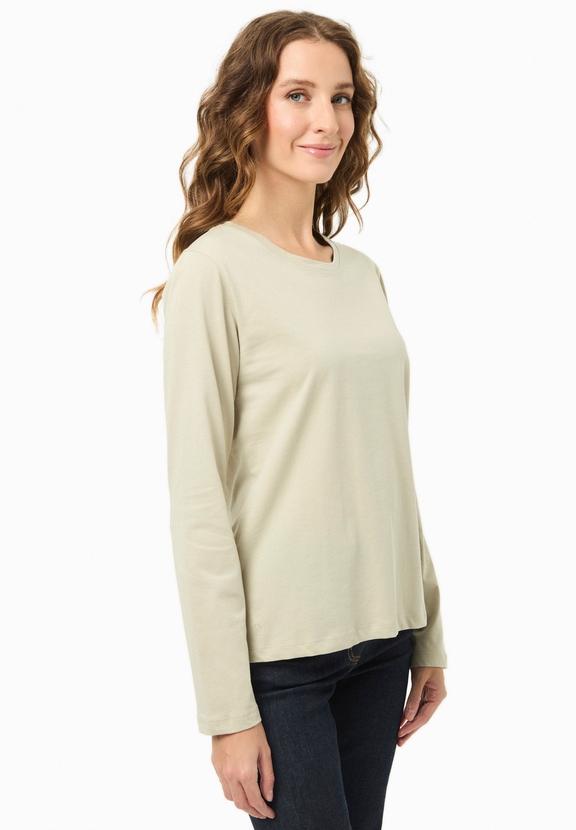 Langarmshirt aus Bio-Baumwolle
