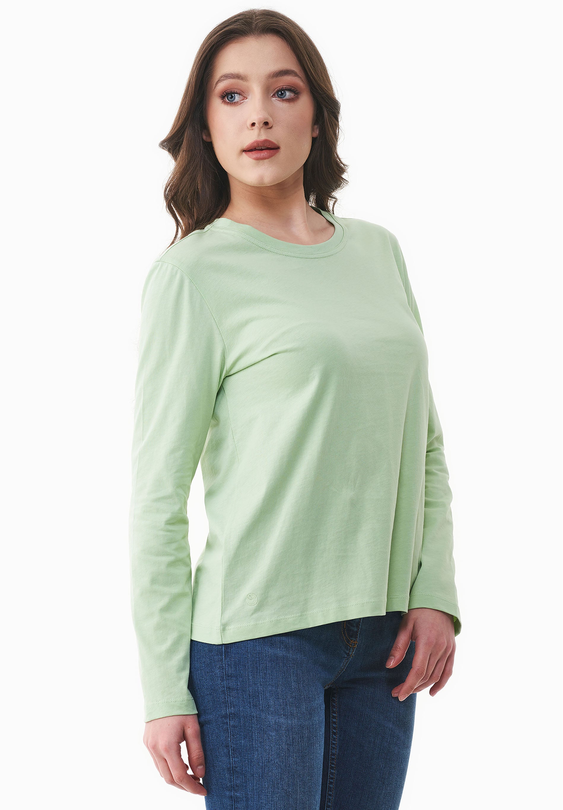 Langarmshirt aus Bio-Baumwolle