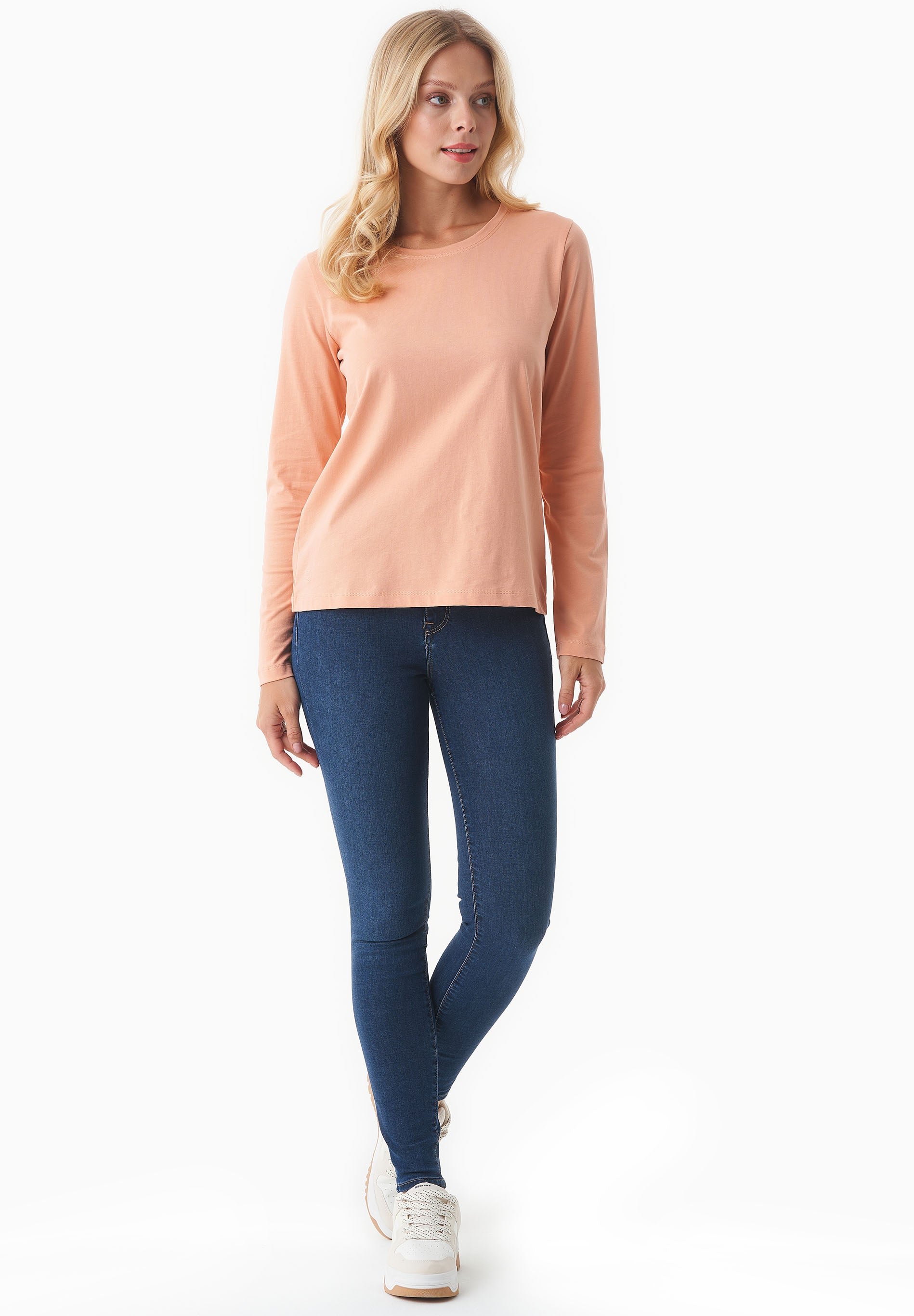 Langarmshirt aus Bio-Baumwolle