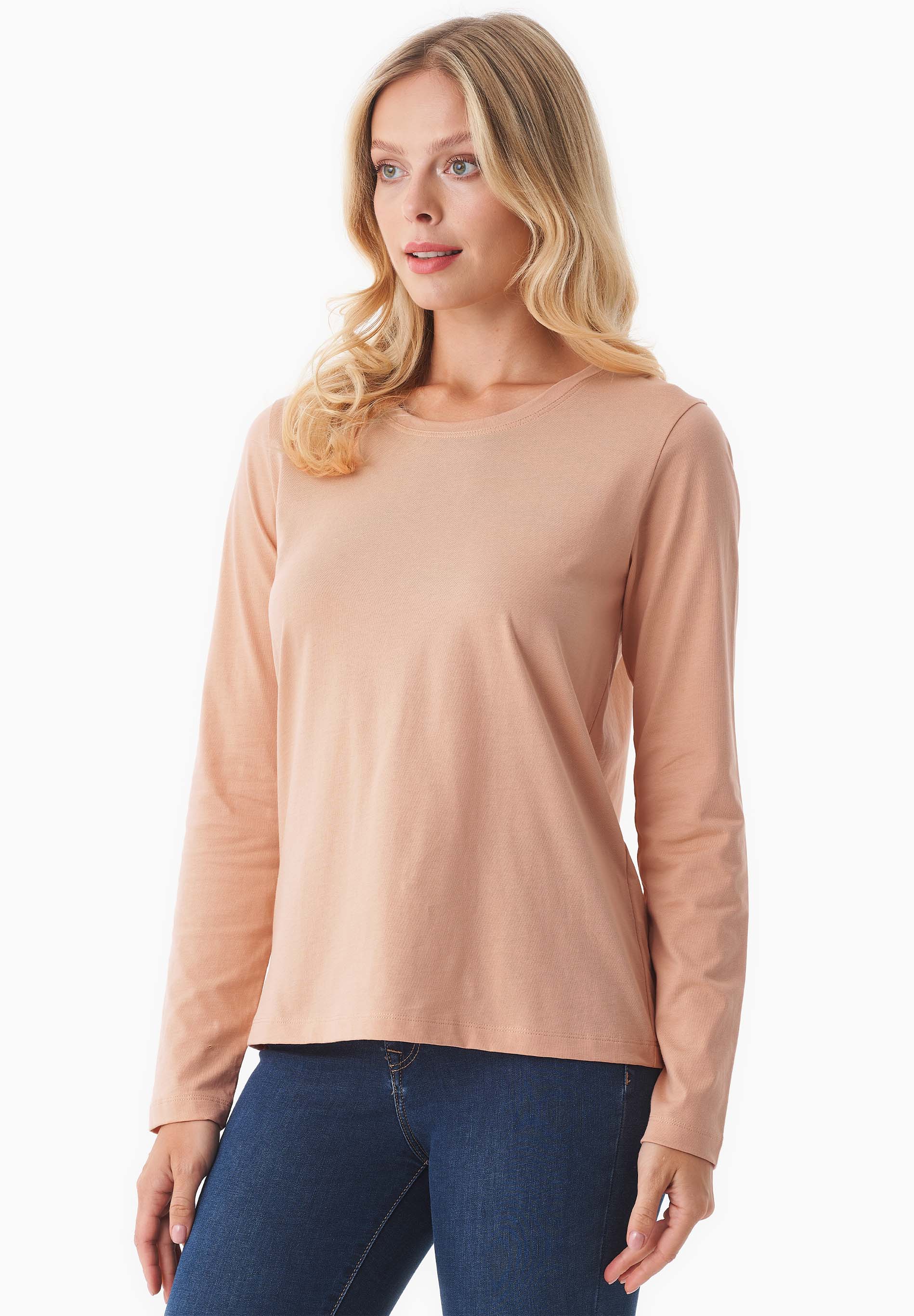 Langarmshirt aus Bio-Baumwolle
