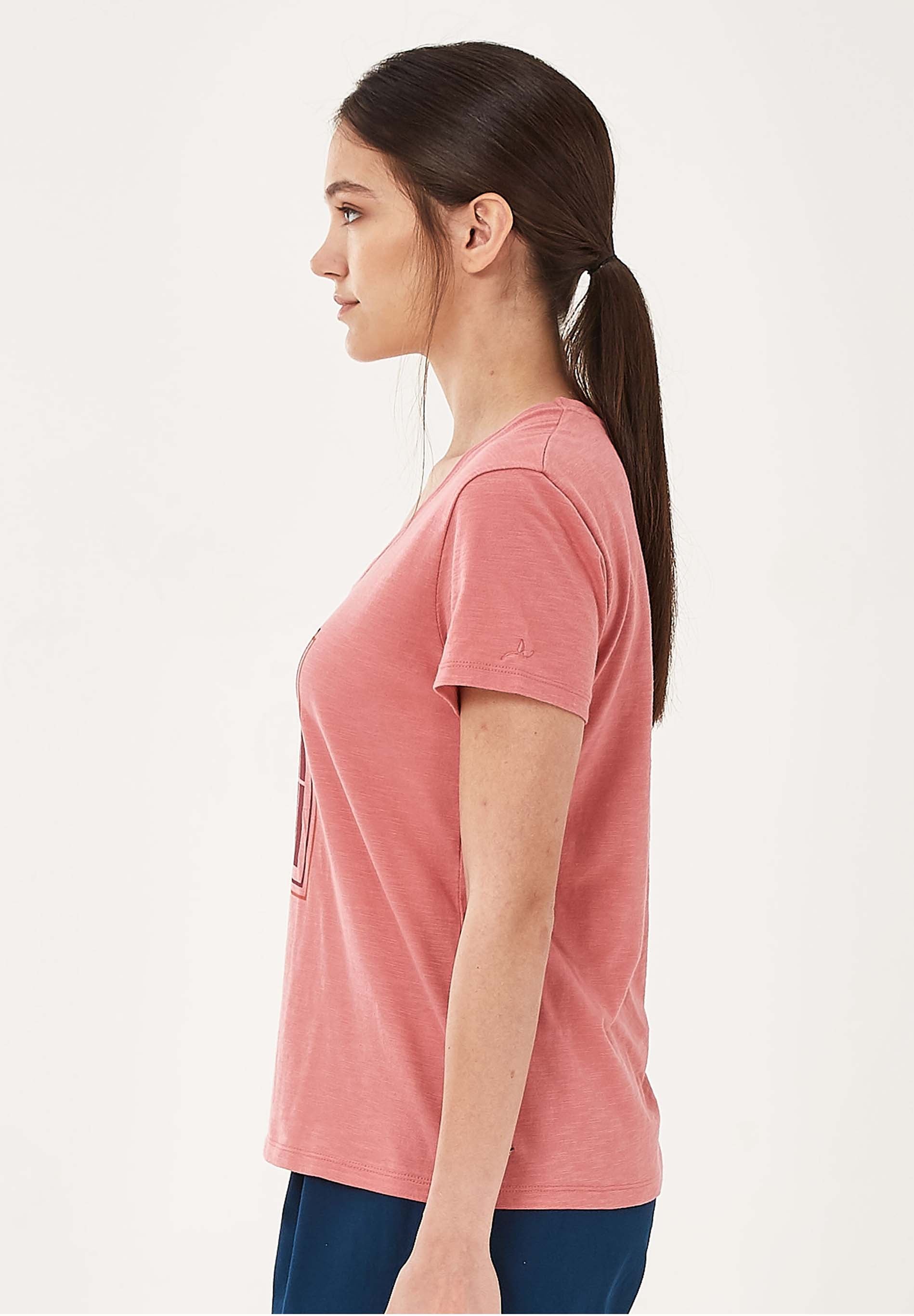 T-Shirt aus Bio-Baumwolle mit Print