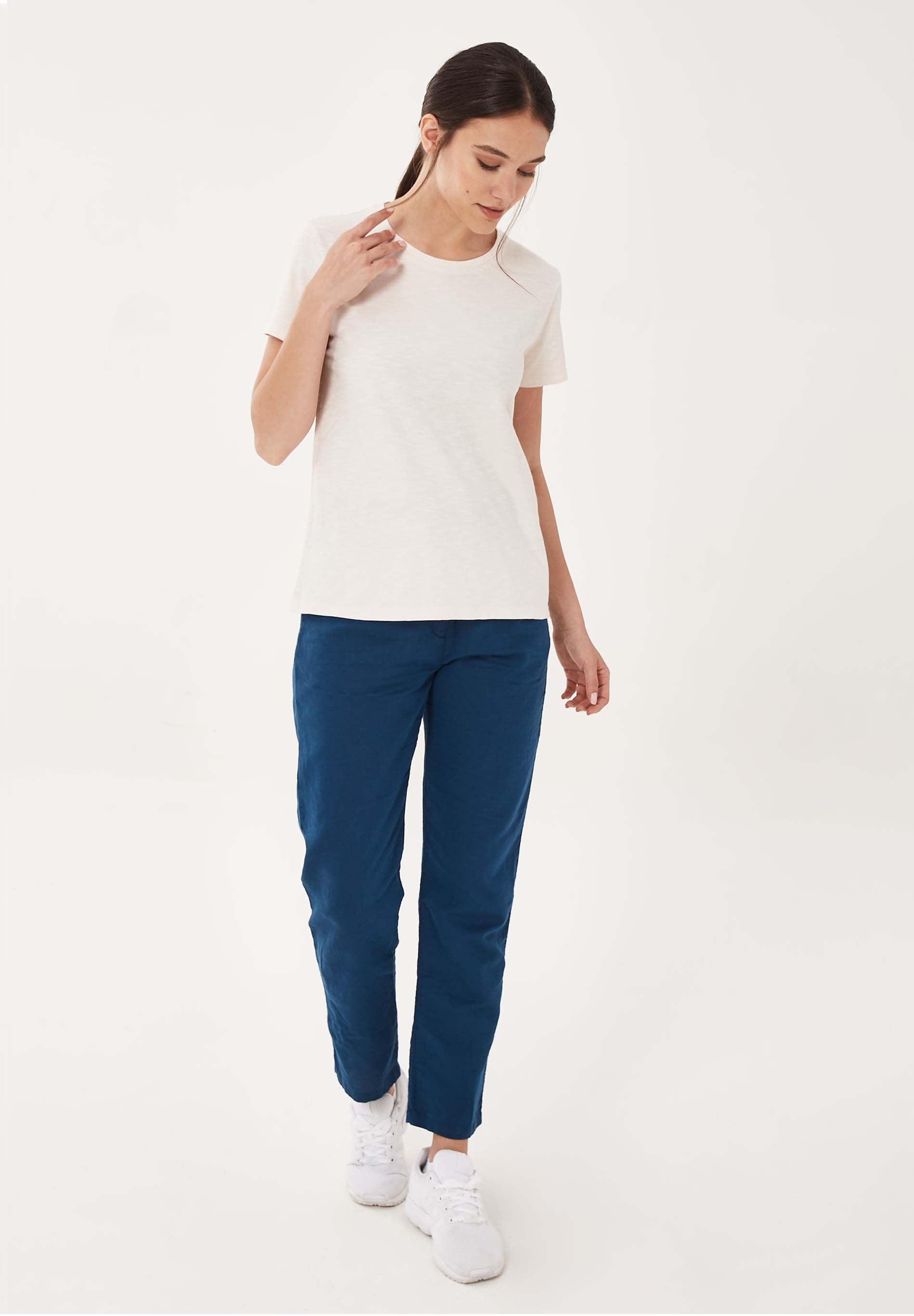 Basic T-Shirt aus Bio-Baumwolle