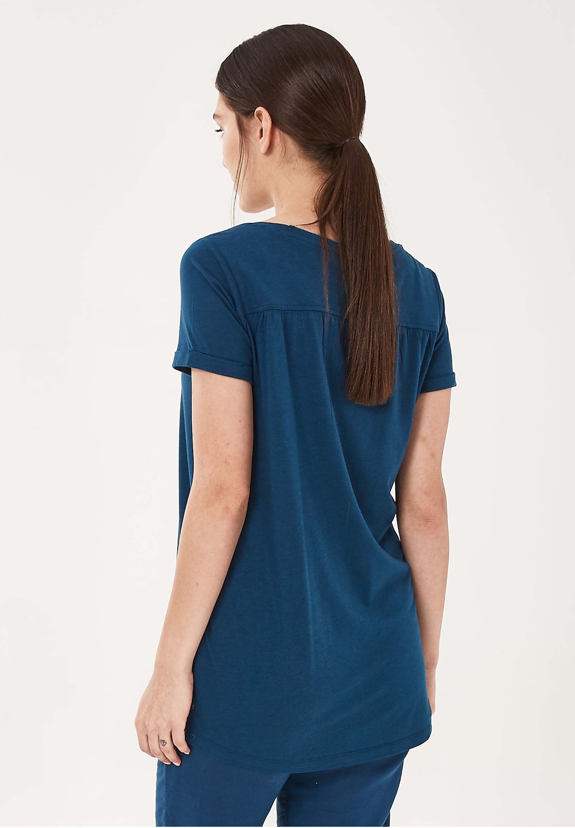 T-Shirt aus TENCEL™ Lyocell- Bio-Baumwolle-Mix