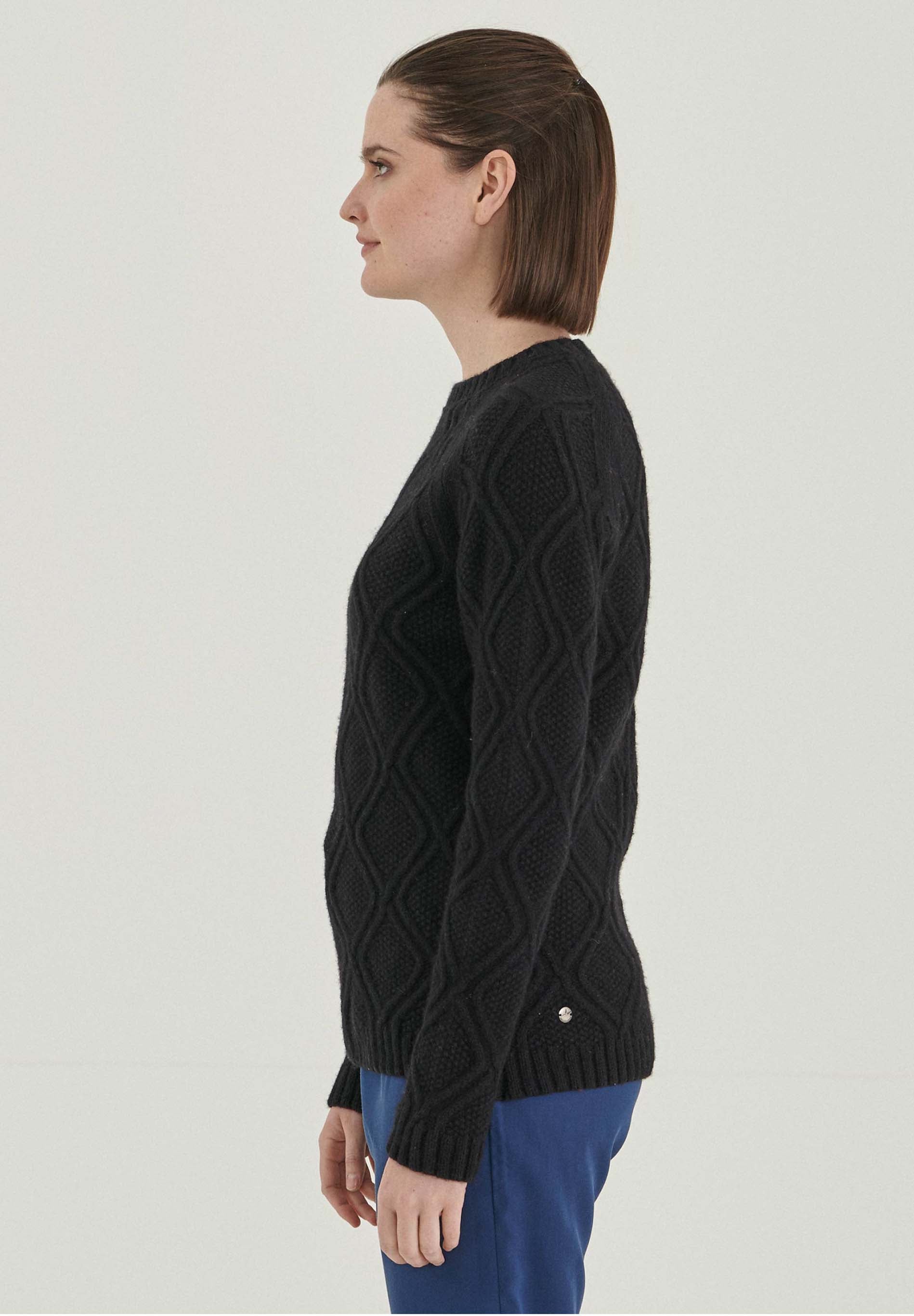 Pullover aus Bio-Merinowolle und Bio-Baumwolle