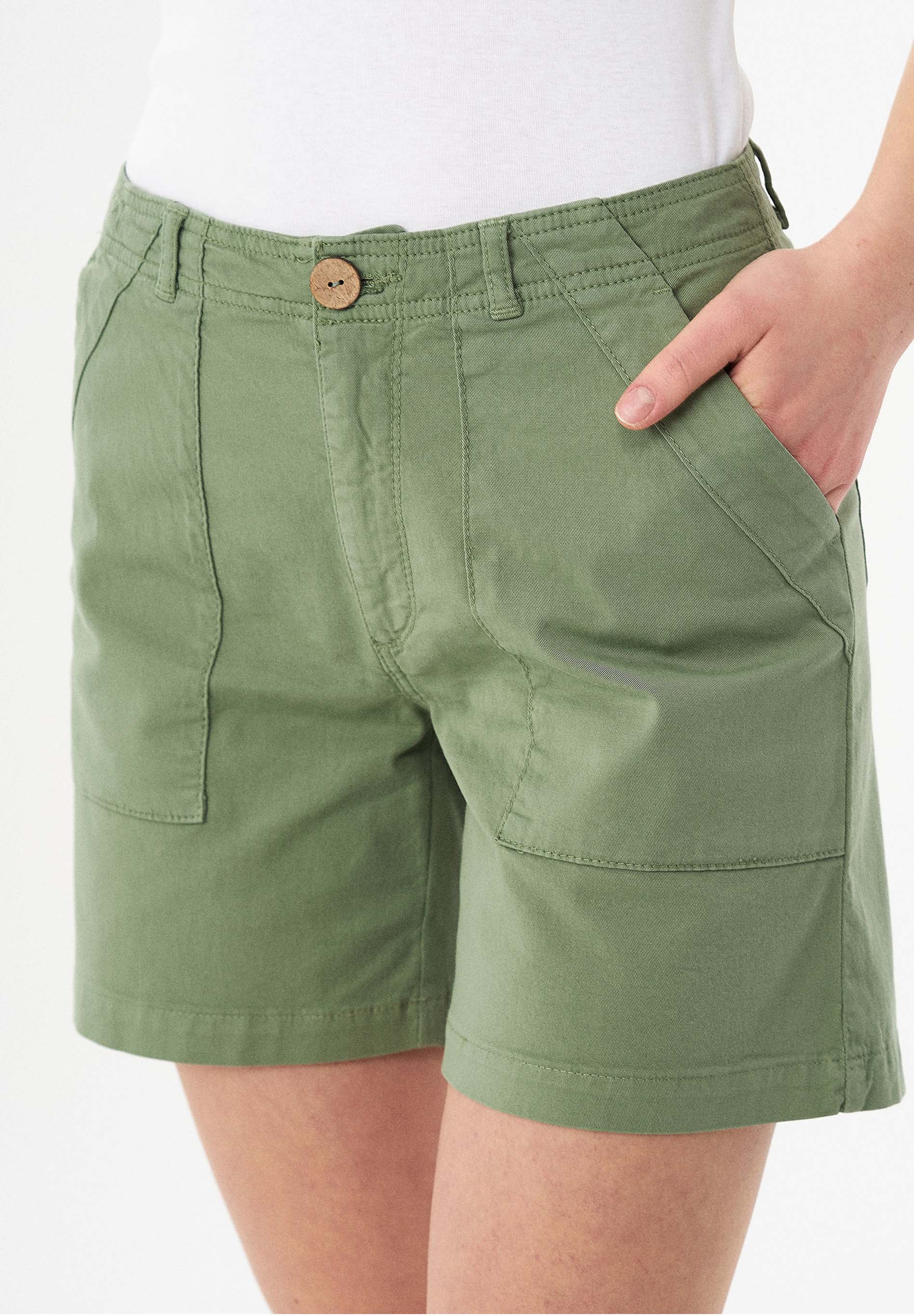 Shorts aus Bio-Baumwolle