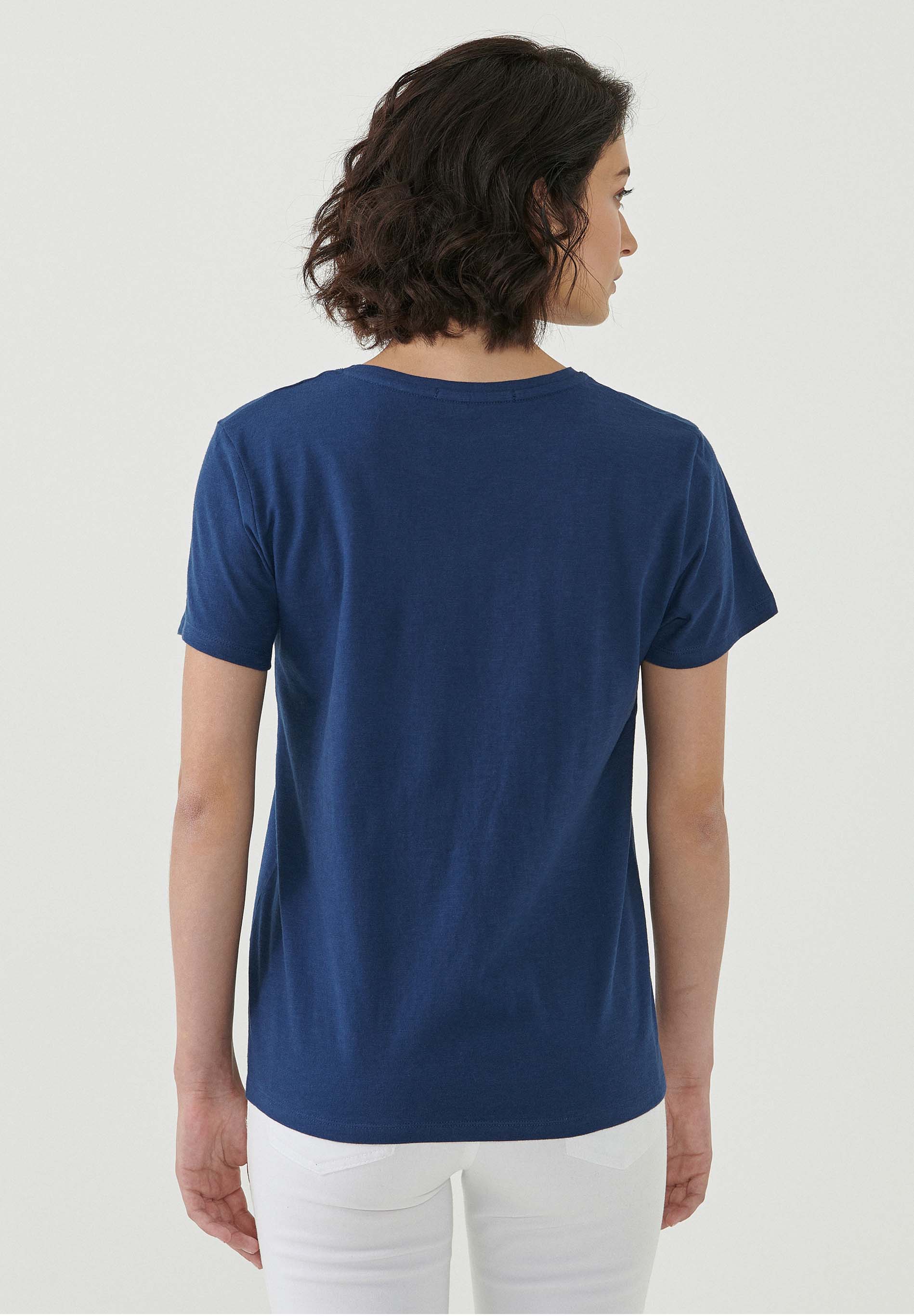 T-Shirt aus Bio-Baumwolle mit Print