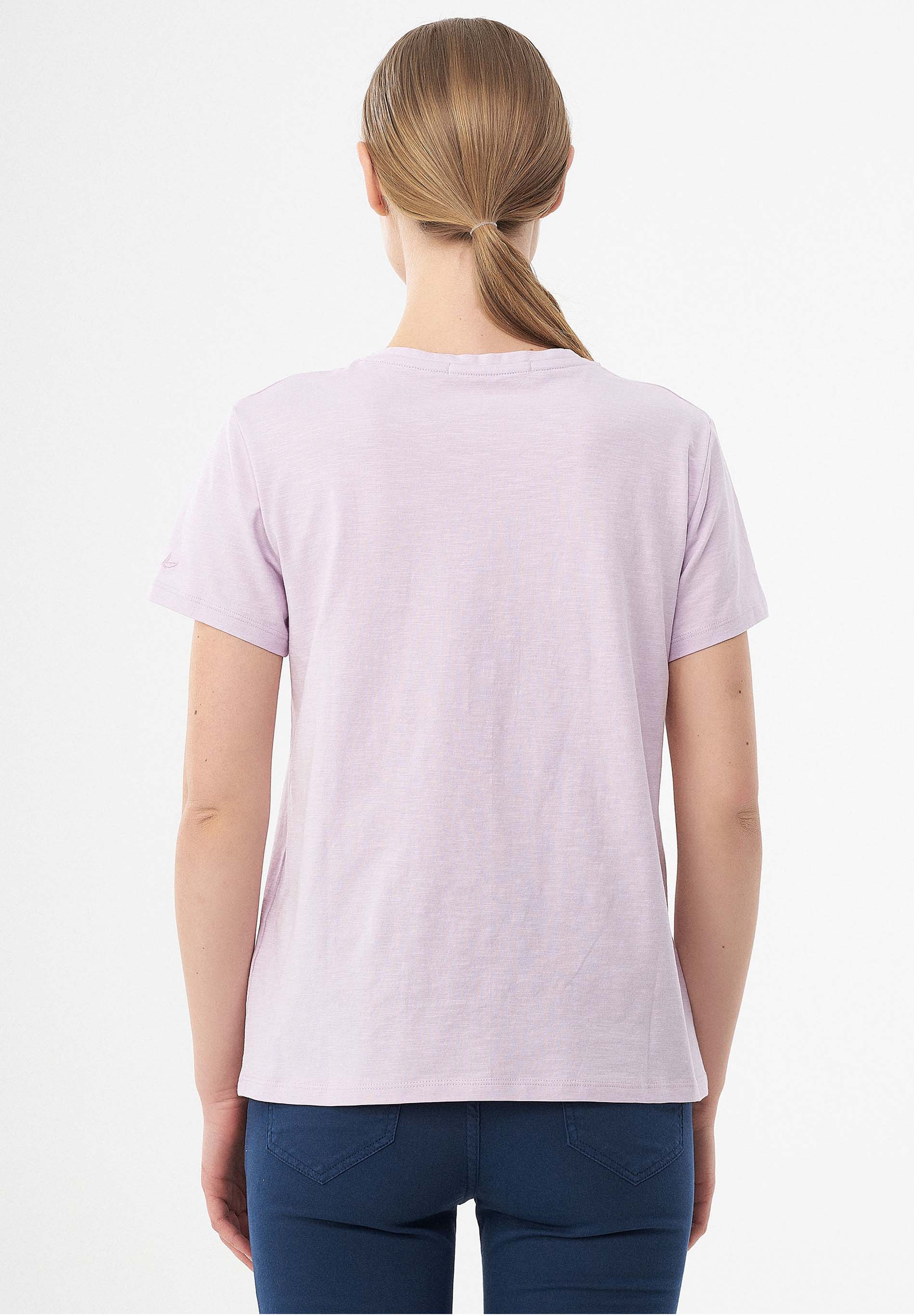 T-Shirt aus Bio-Baumwolle mit Schildkröten-Print