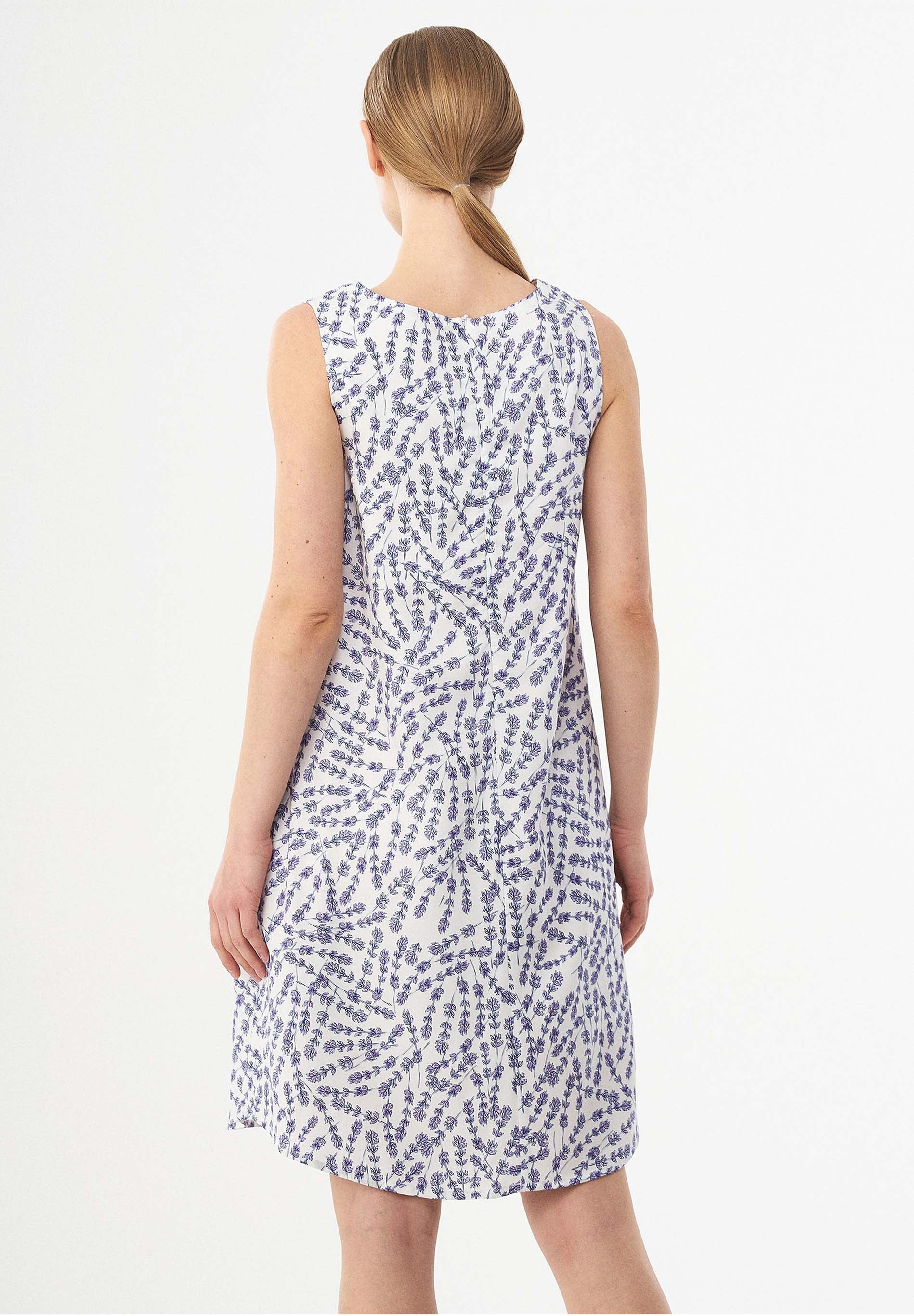 Kleid aus TENCEL™ Lyocell mit Blumenmuster