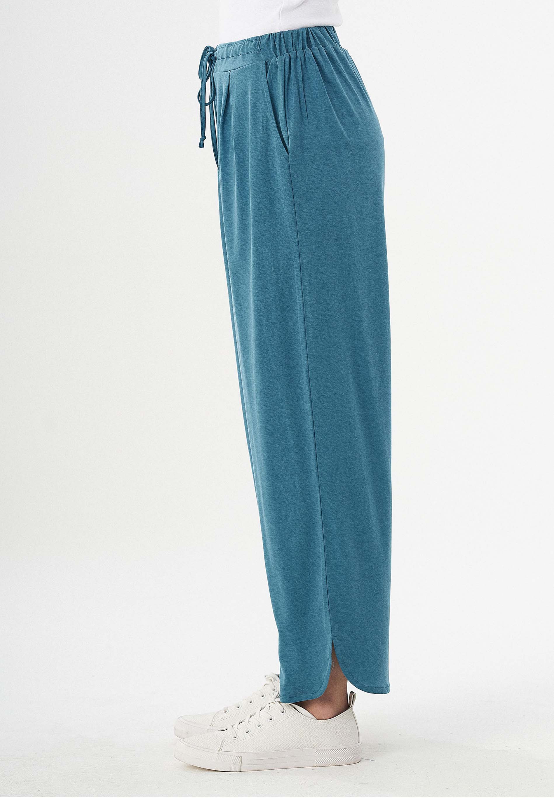 Jerseyhose aus TENCEL™ Lyocell und Bio-Baumwolle