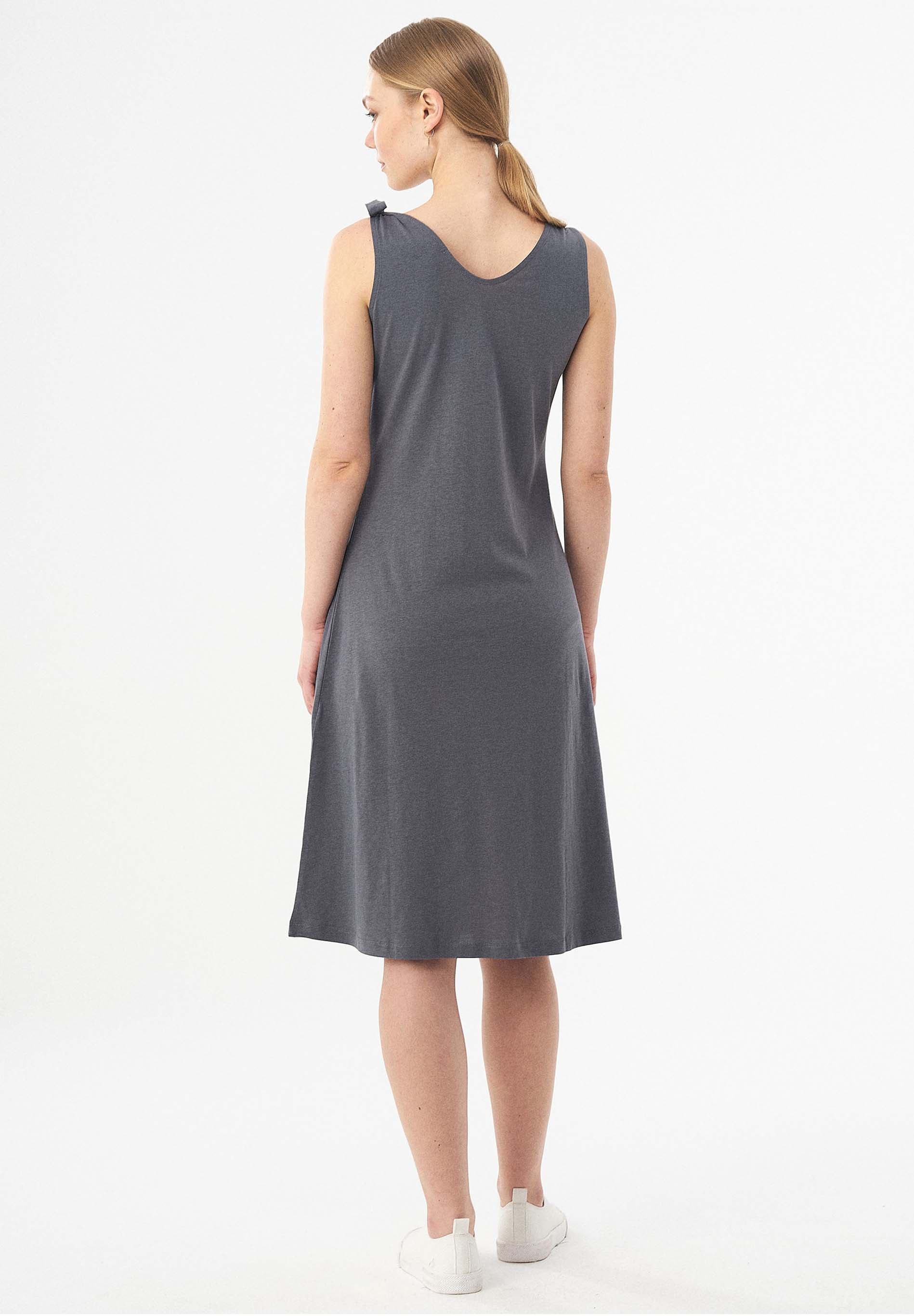 Jerseykleid aus TENCEL™ Lyocell und Bio-Baumwolle