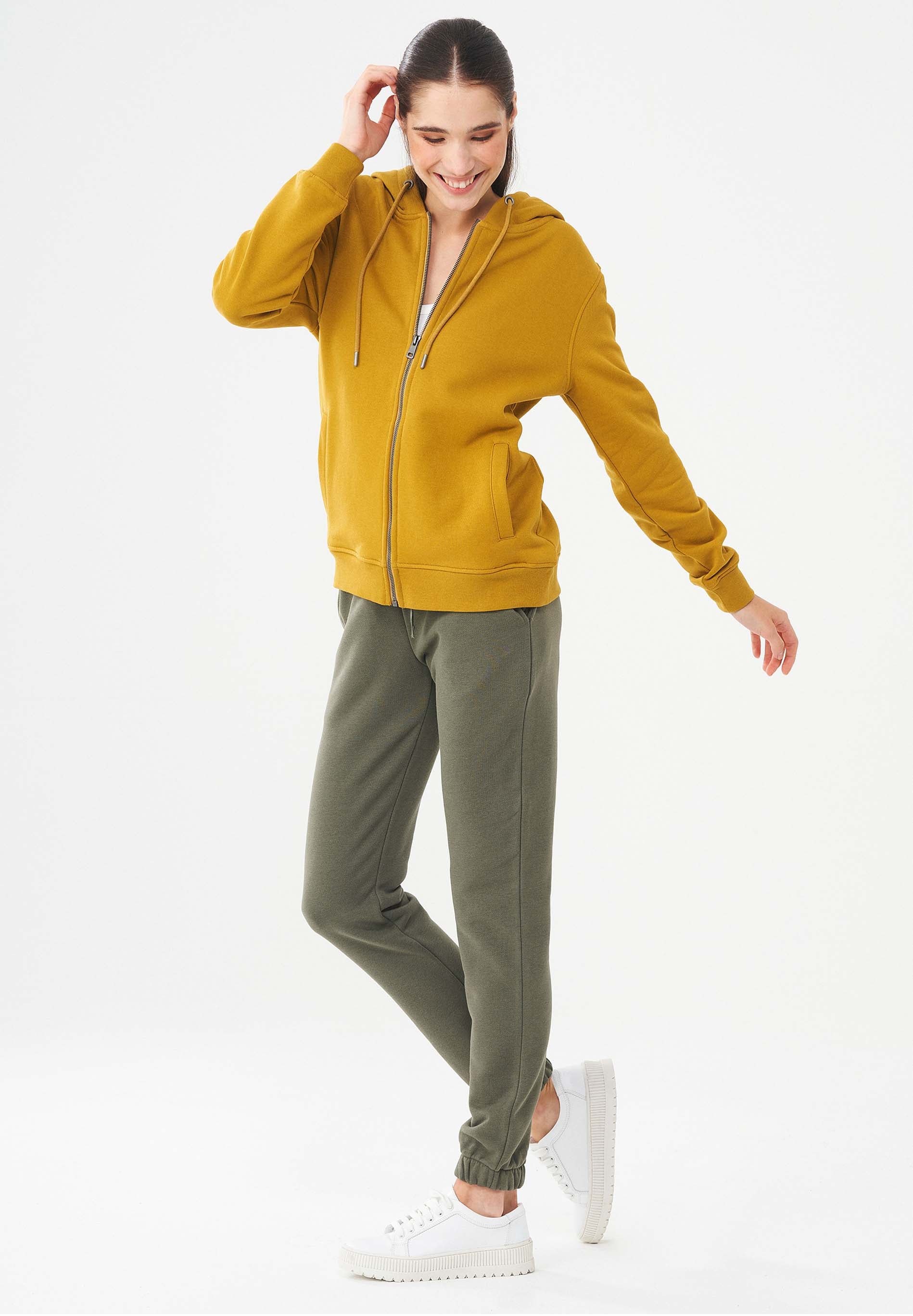 Sweathose aus Bio-Baumwolle & Modal mit recyceltem Polyester