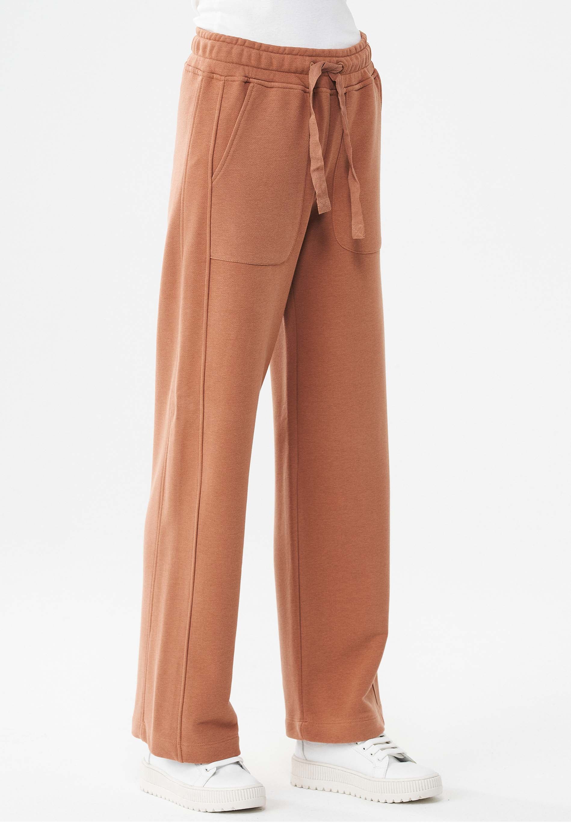 Sweathose aus Bio-Baumwolle & Modal mit recyceltem Polyester