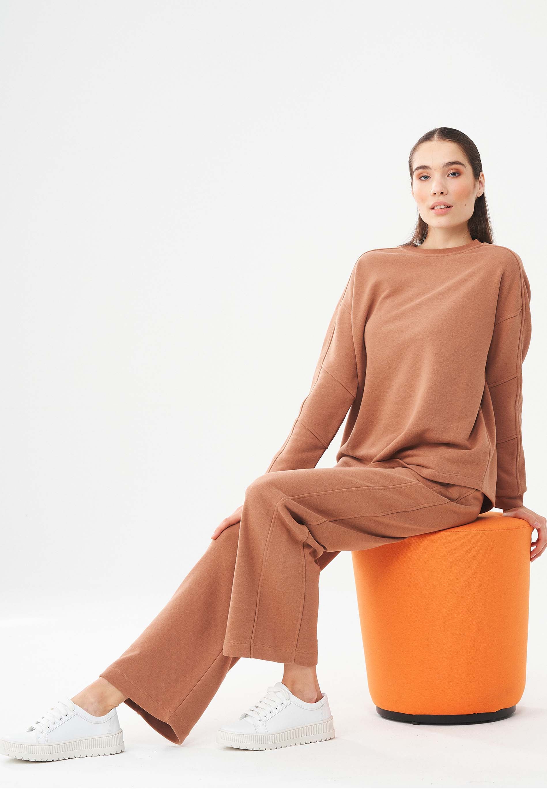 Sweathose aus Bio-Baumwolle & Modal mit recyceltem Polyester