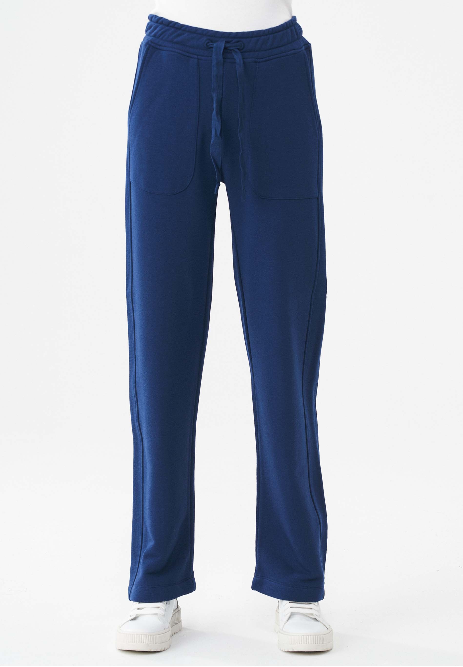 Sweathose aus Bio-Baumwolle & Modal mit recyceltem Polyester