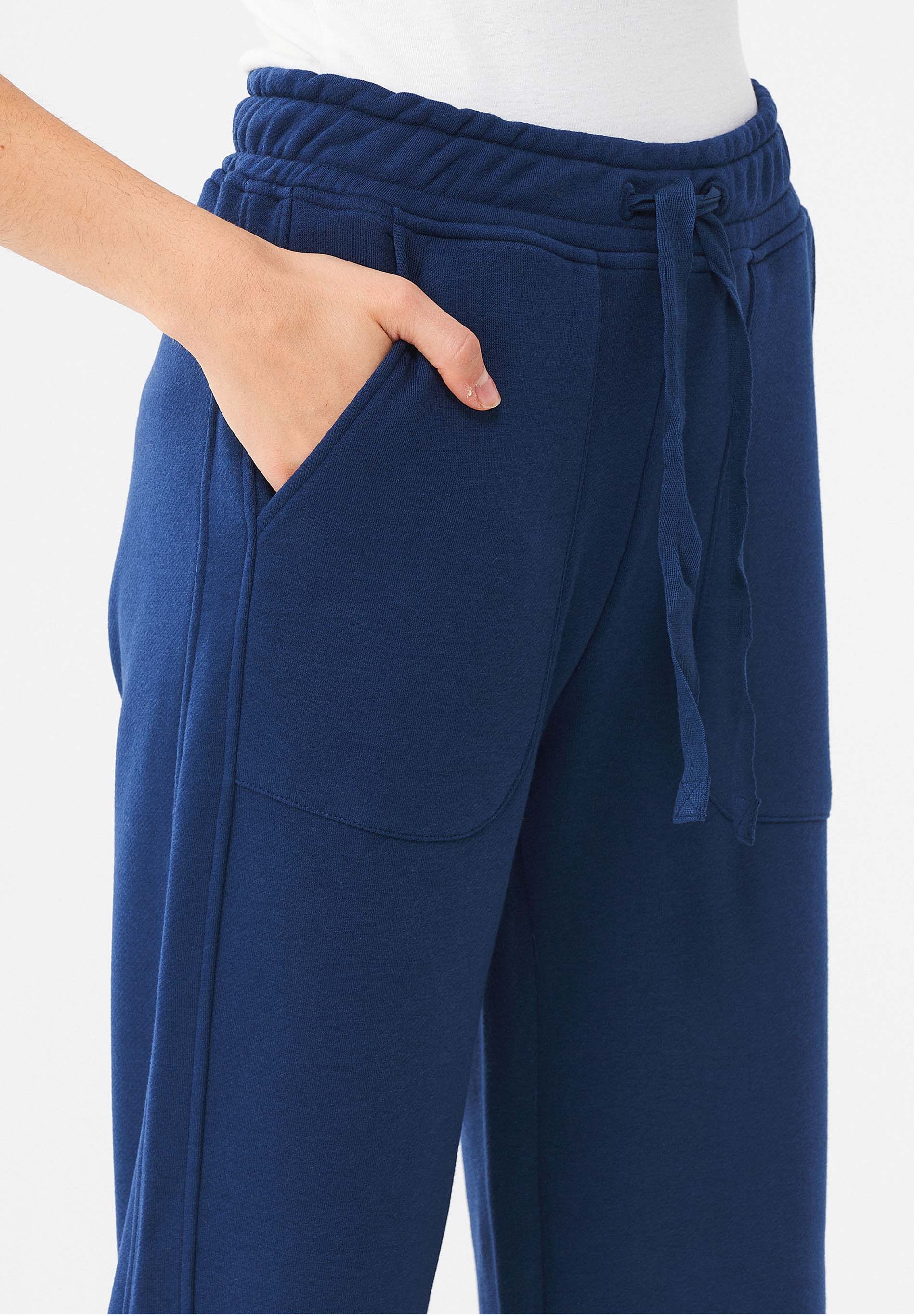 Sweathose aus Bio-Baumwolle & Modal mit recyceltem Polyester