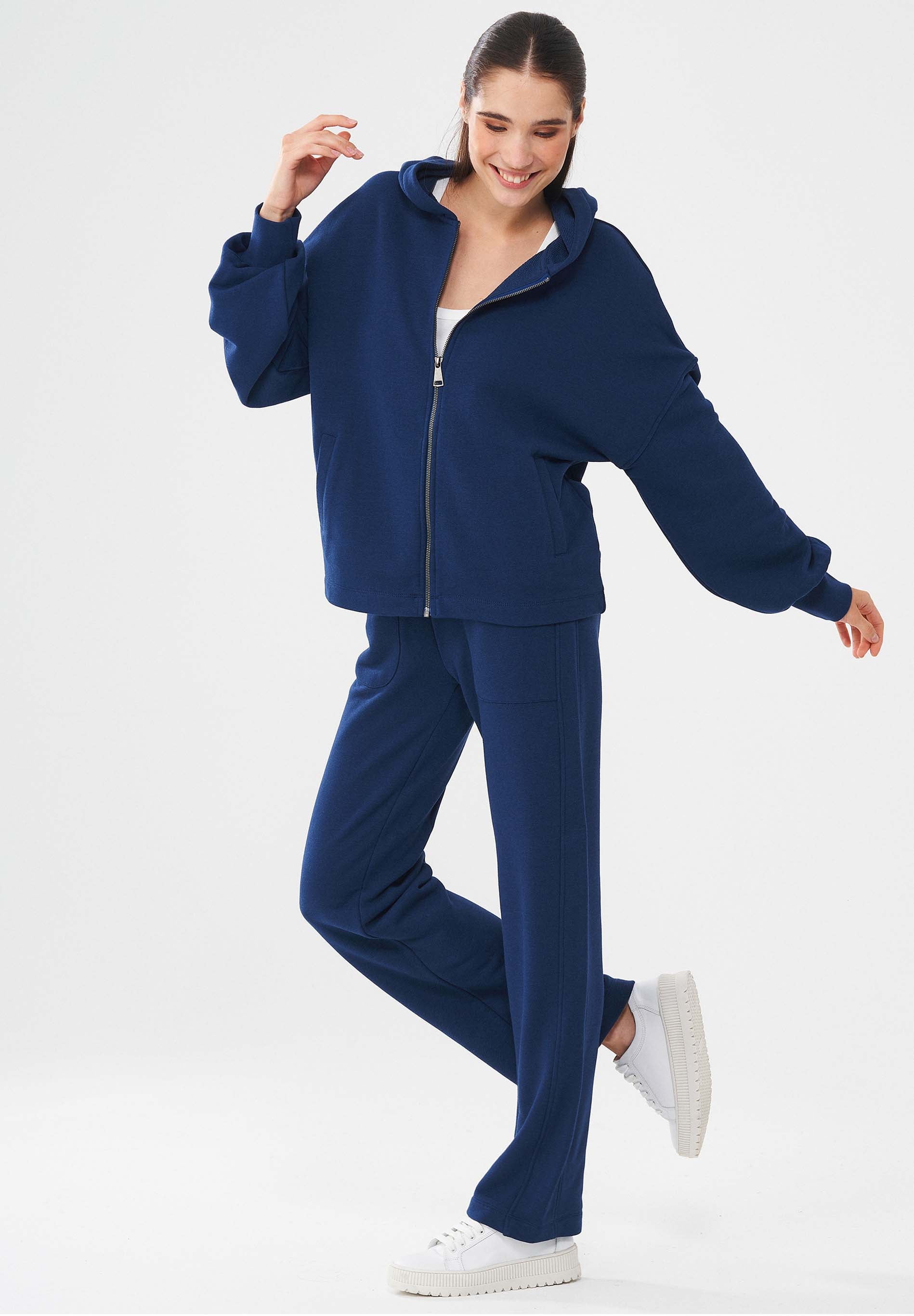 Sweathose aus Bio-Baumwolle & Modal mit recyceltem Polyester