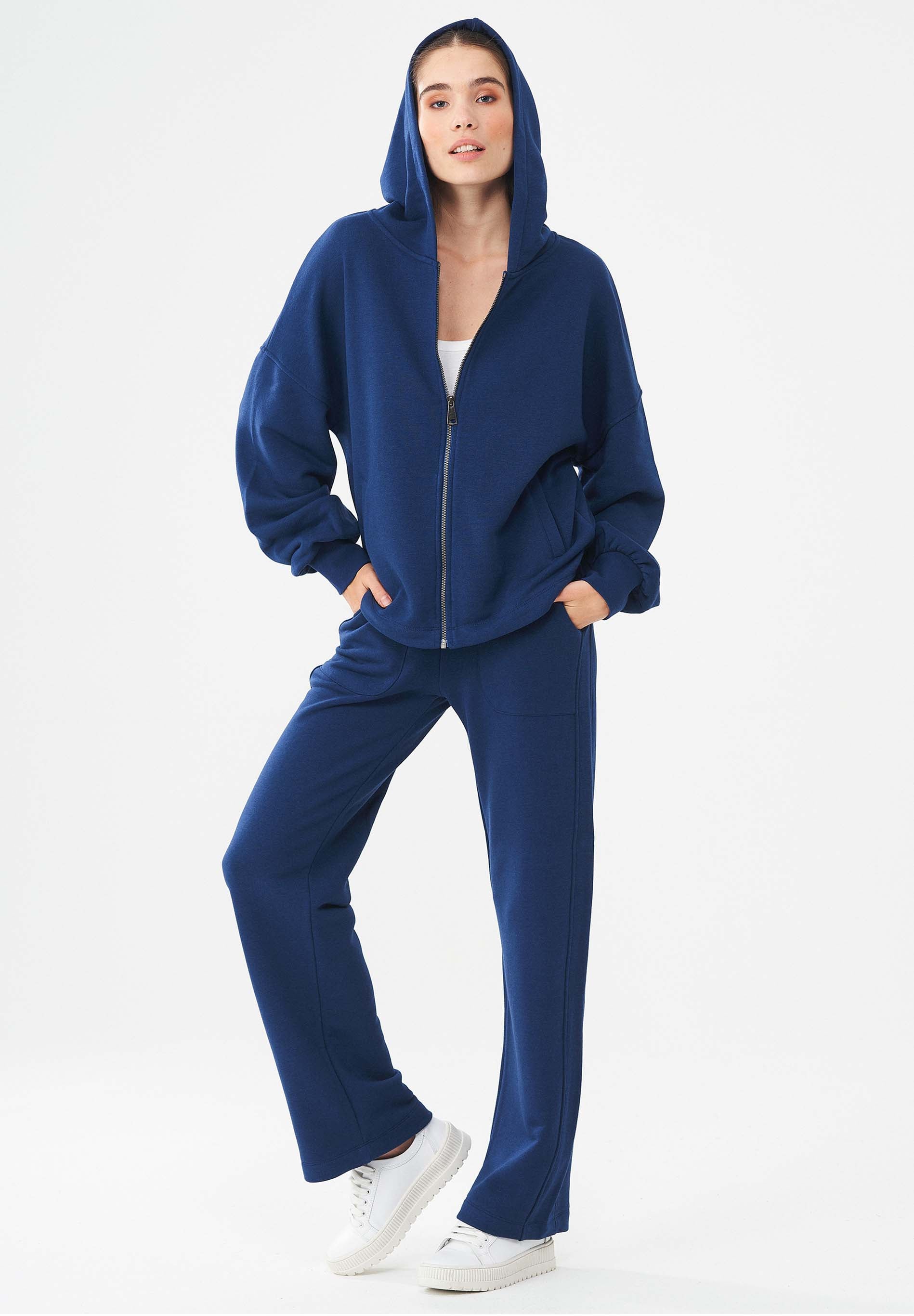 Sweathose aus Bio-Baumwolle & Modal mit recyceltem Polyester