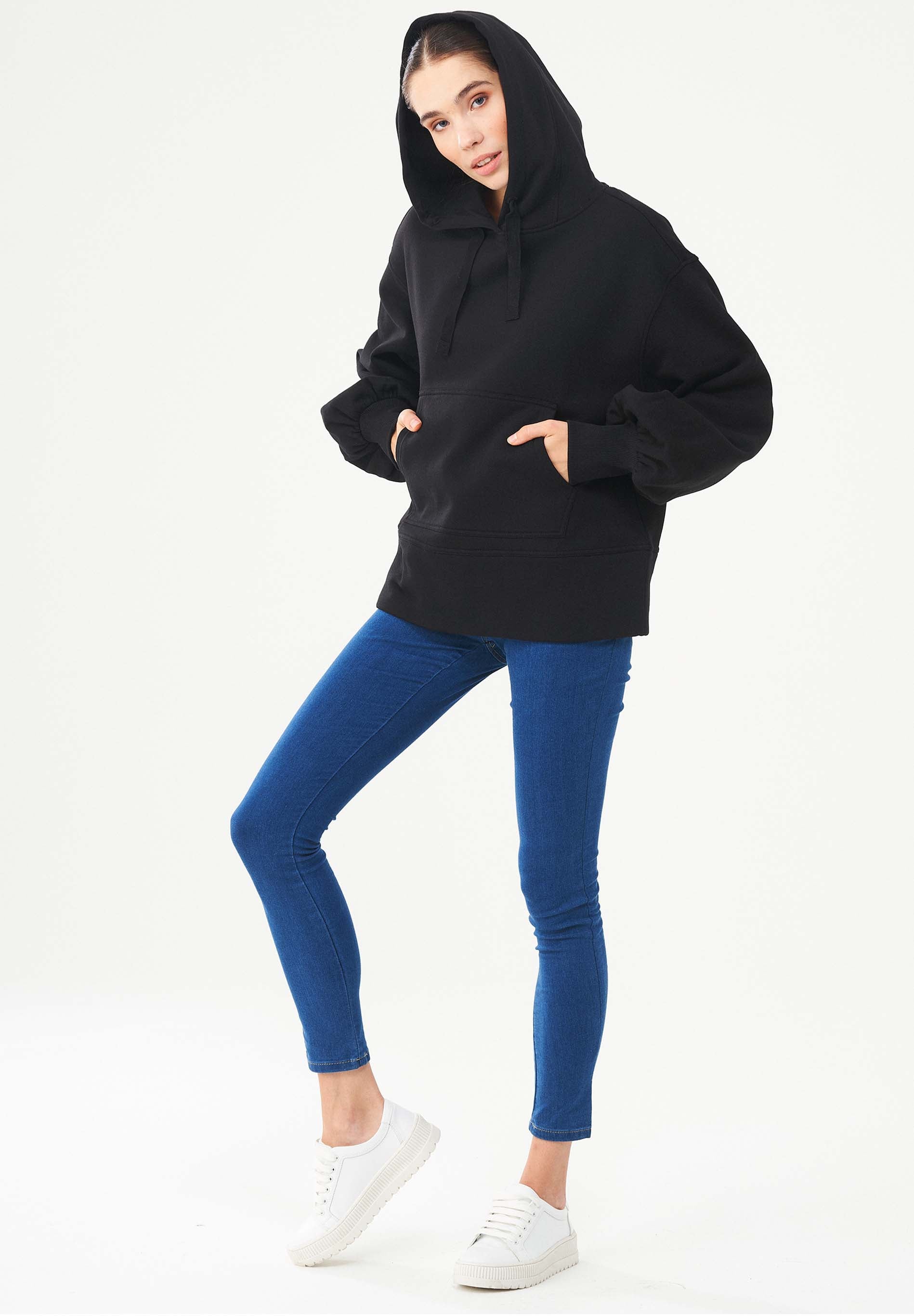 Kapuzenpullover aus Bio-Baumwolle