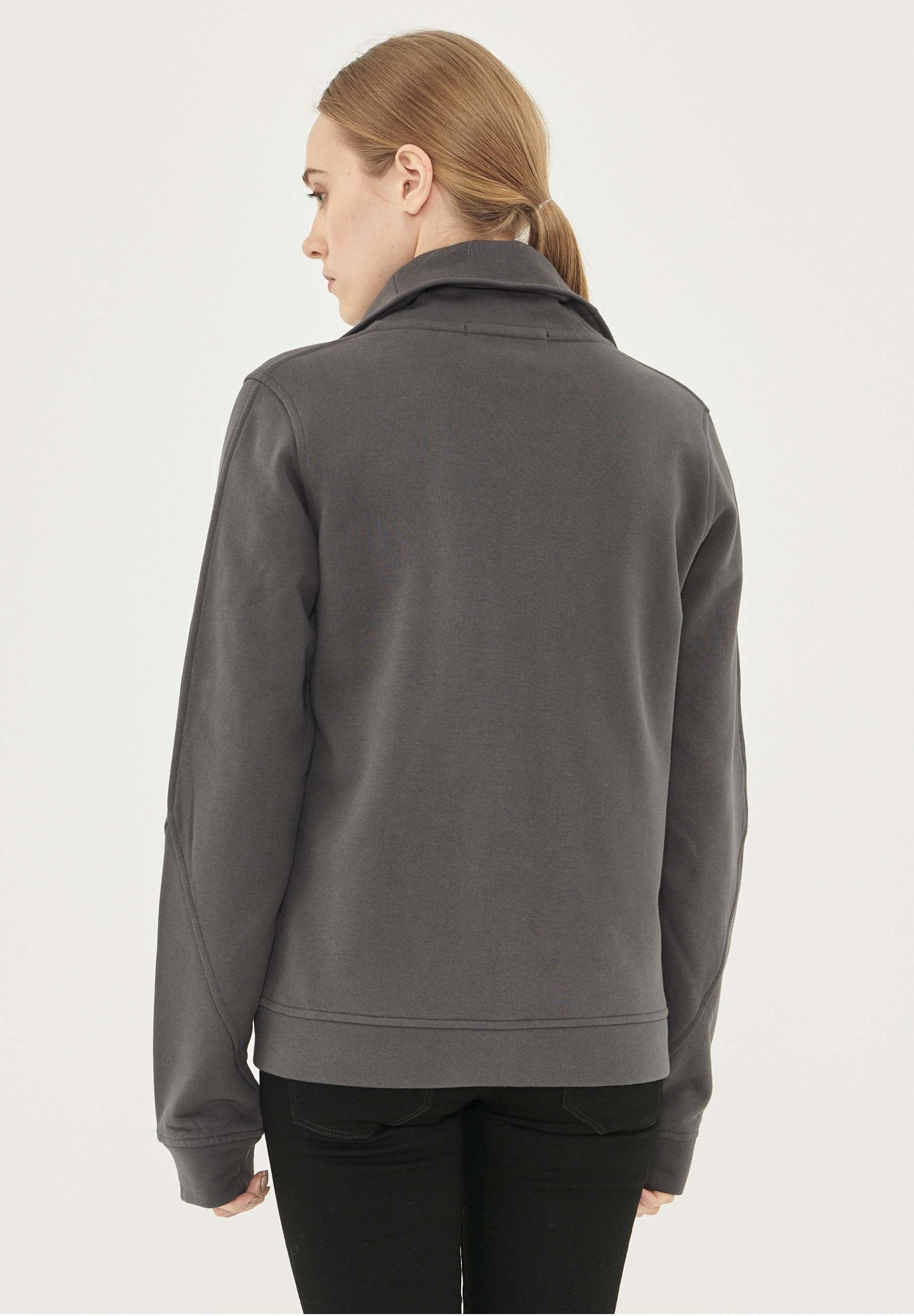 Sweatjacke aus Bio-Baumwolle