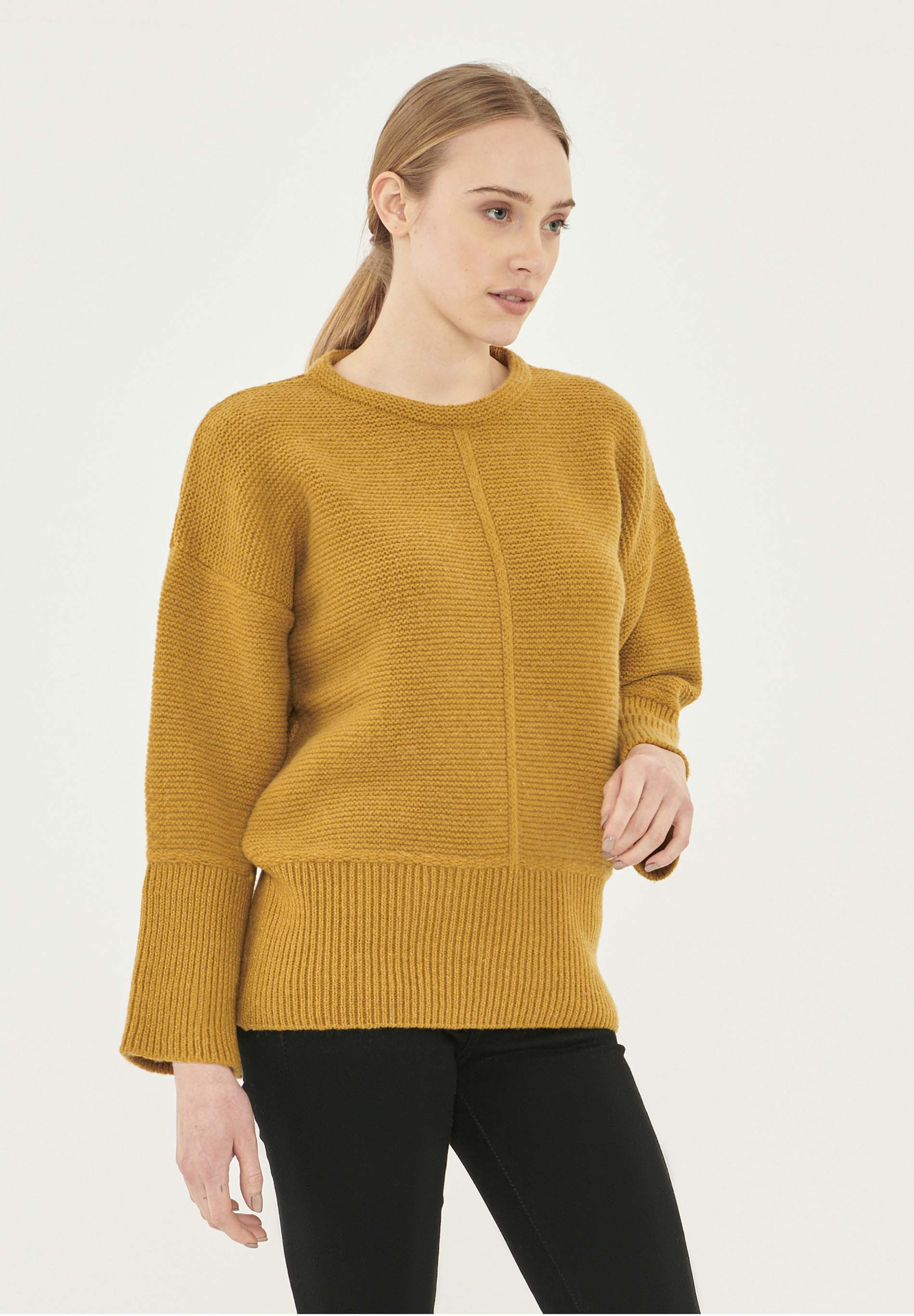 Pullover aus Bio-Merinowolle und Bio-Baumwolle