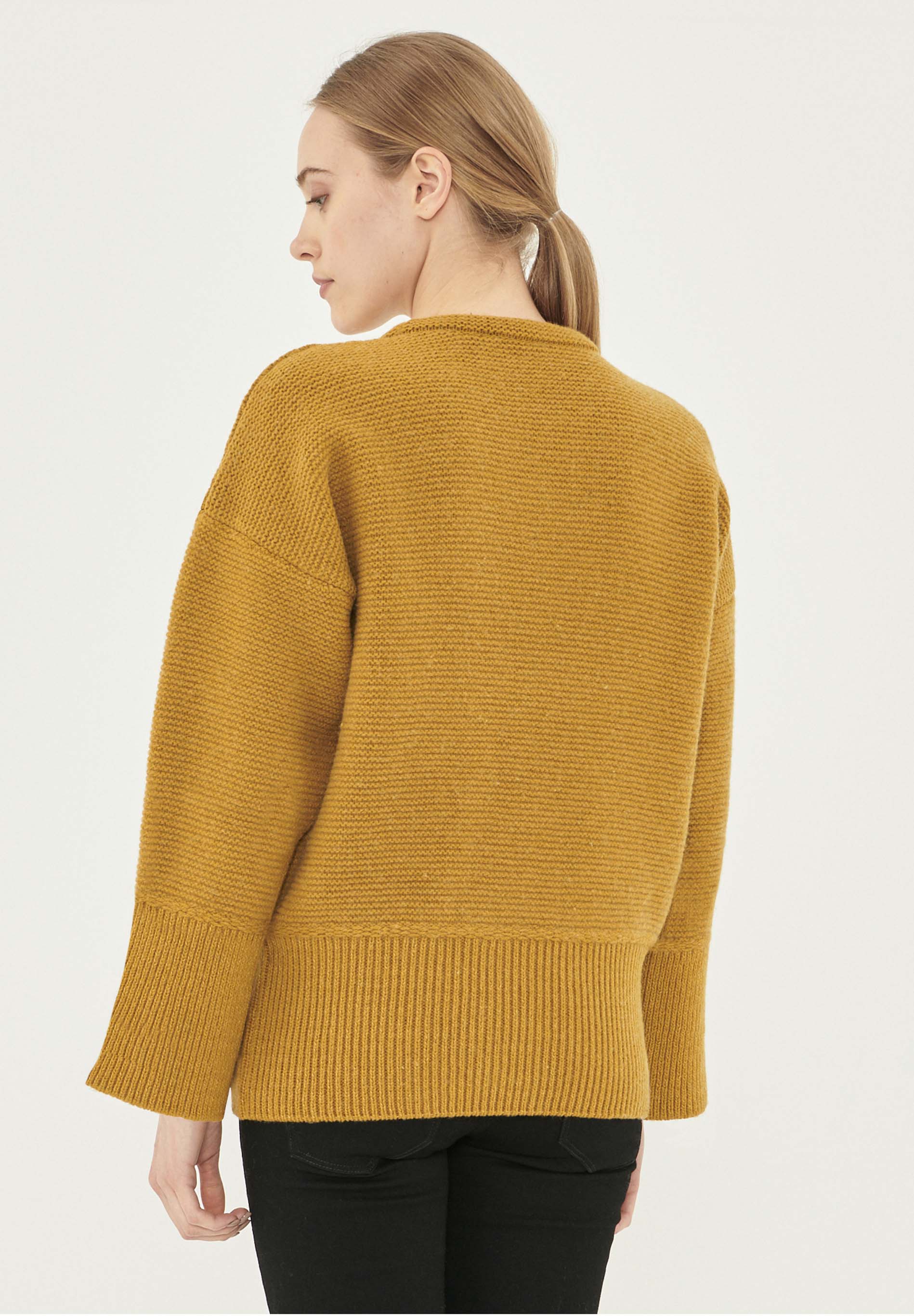 Pullover aus Bio-Merinowolle und Bio-Baumwolle