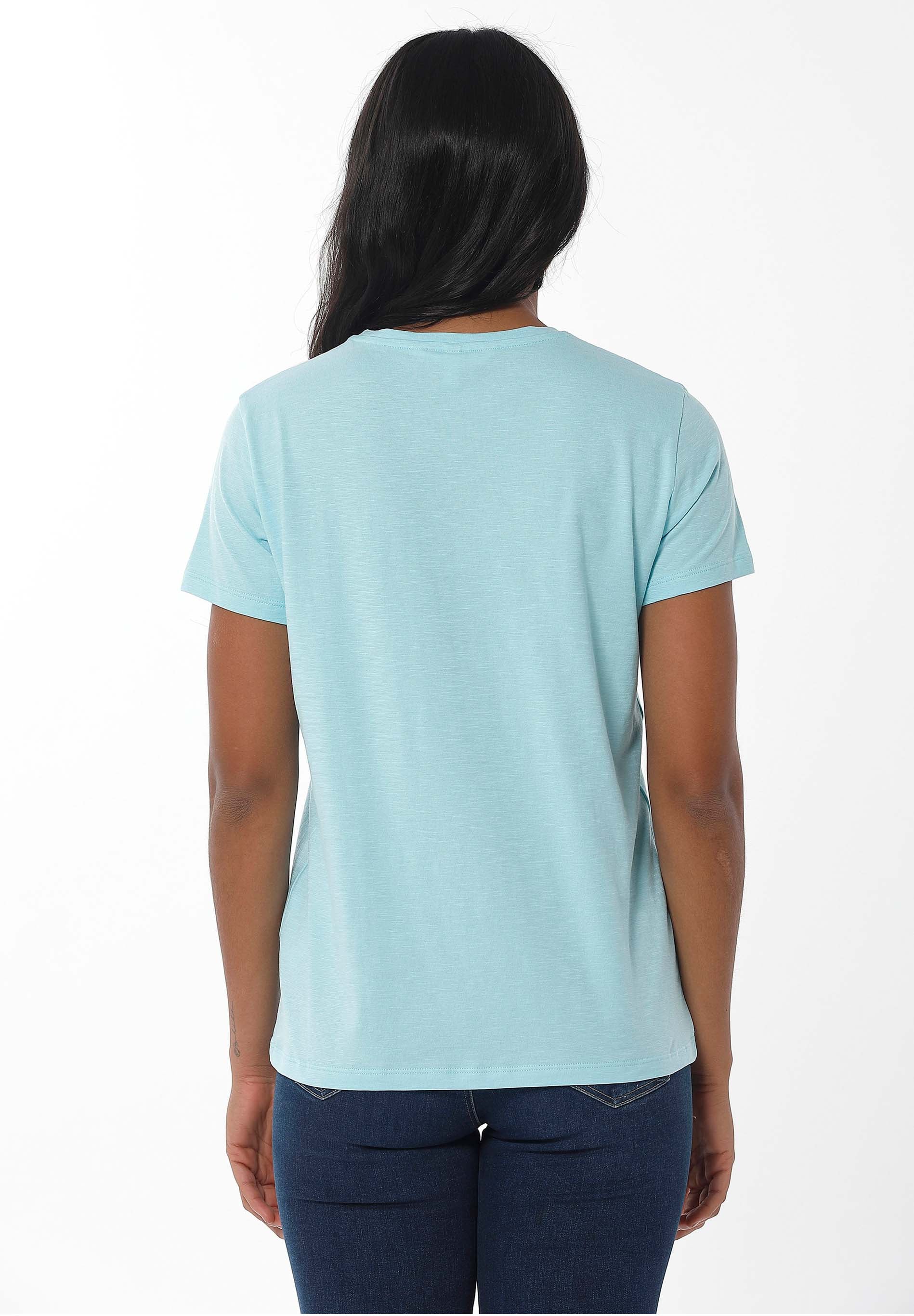 T-Shirt aus Bio-Baumwolle mit Falter-Print