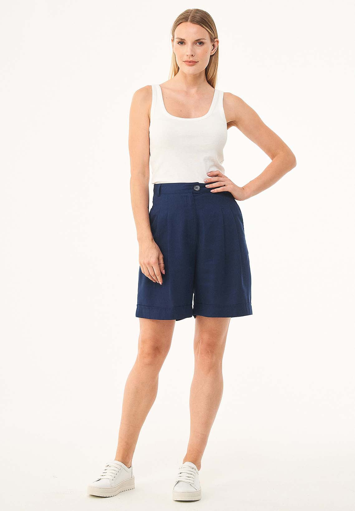 Shorts aus TENCEL™ Lyocell