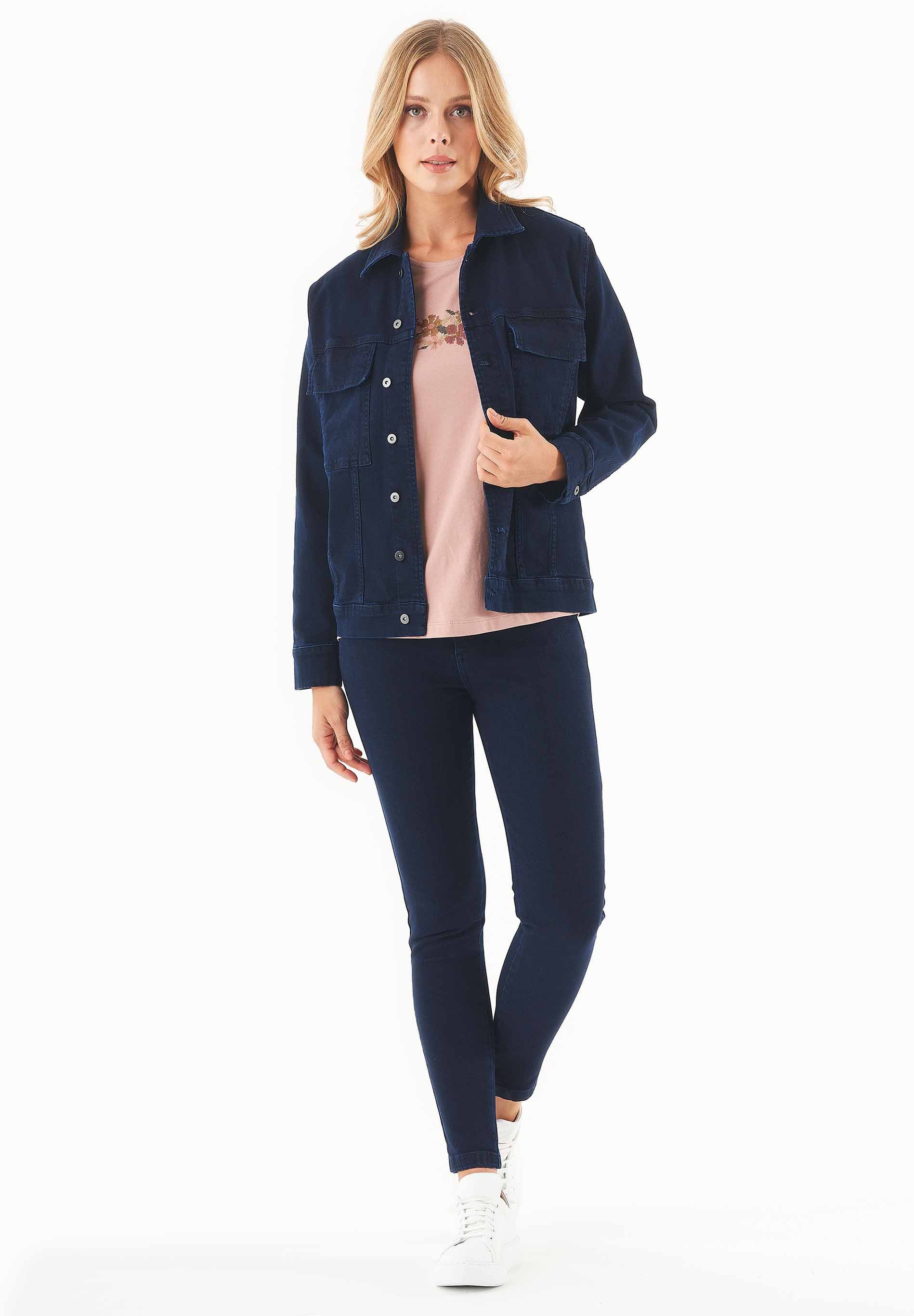 Jeansjacke aus Bio-Baumwolle