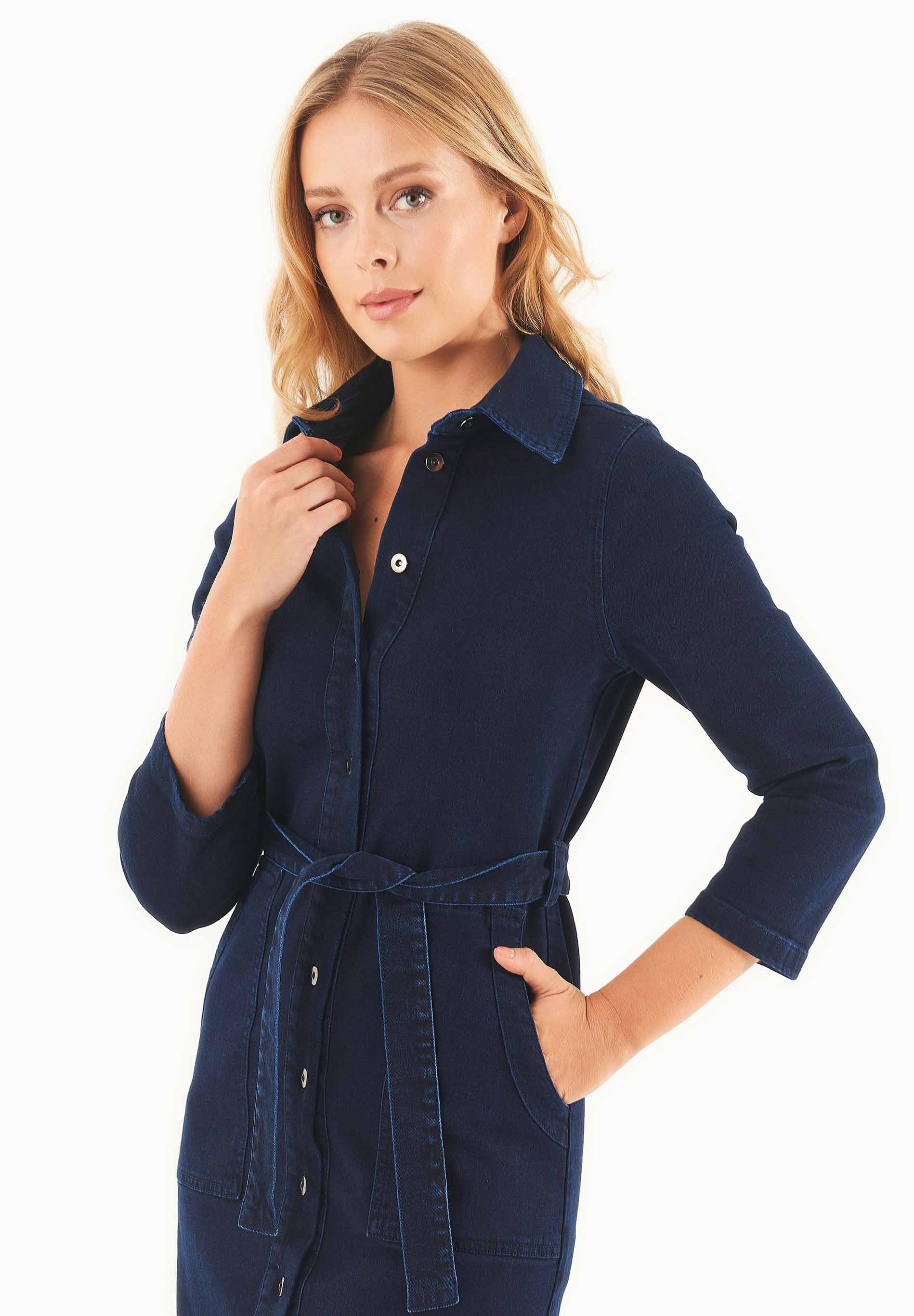 Jeanskleid aus Bio-Baumwolle