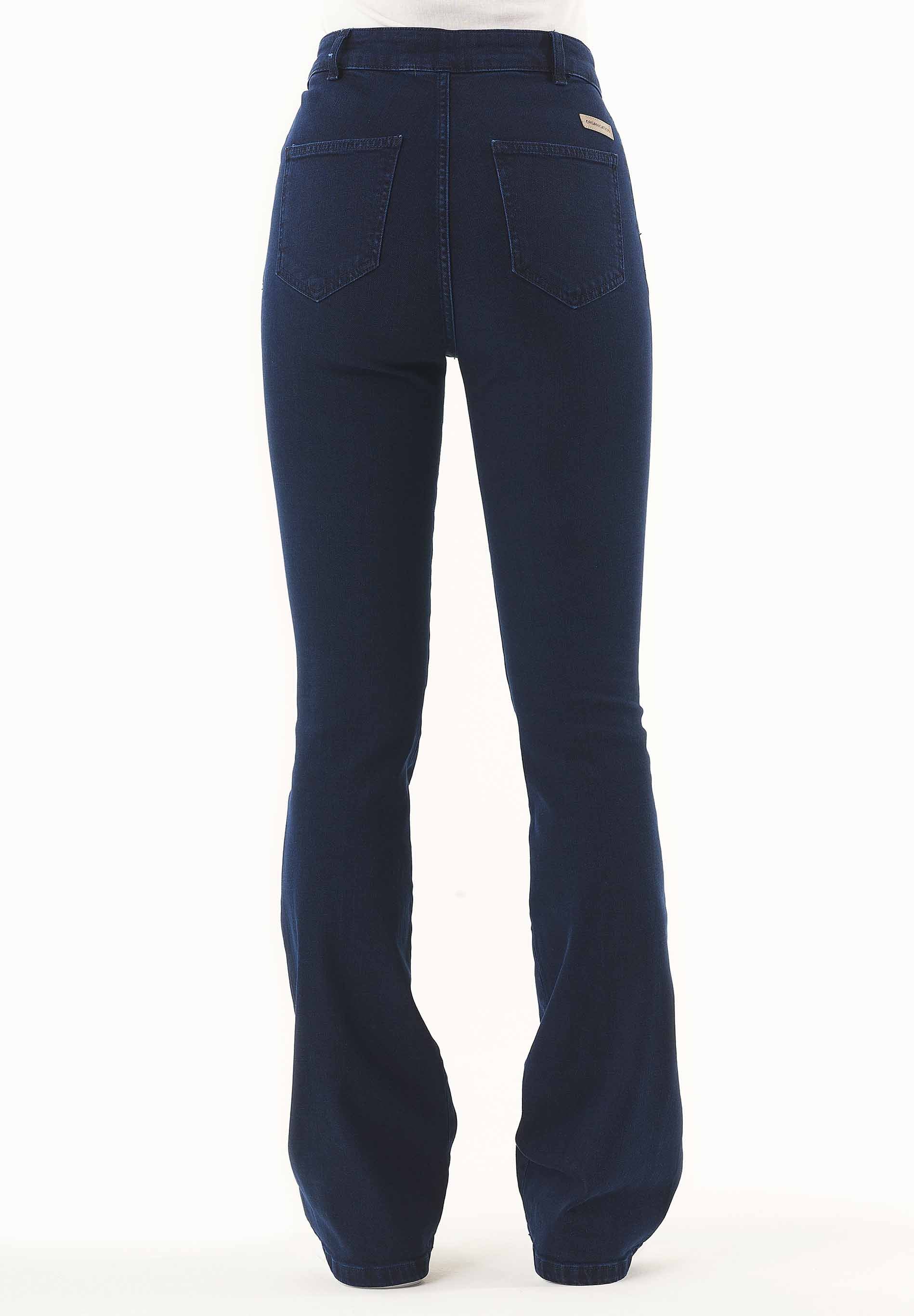 Flared Jeans aus Bio-Baumwolle