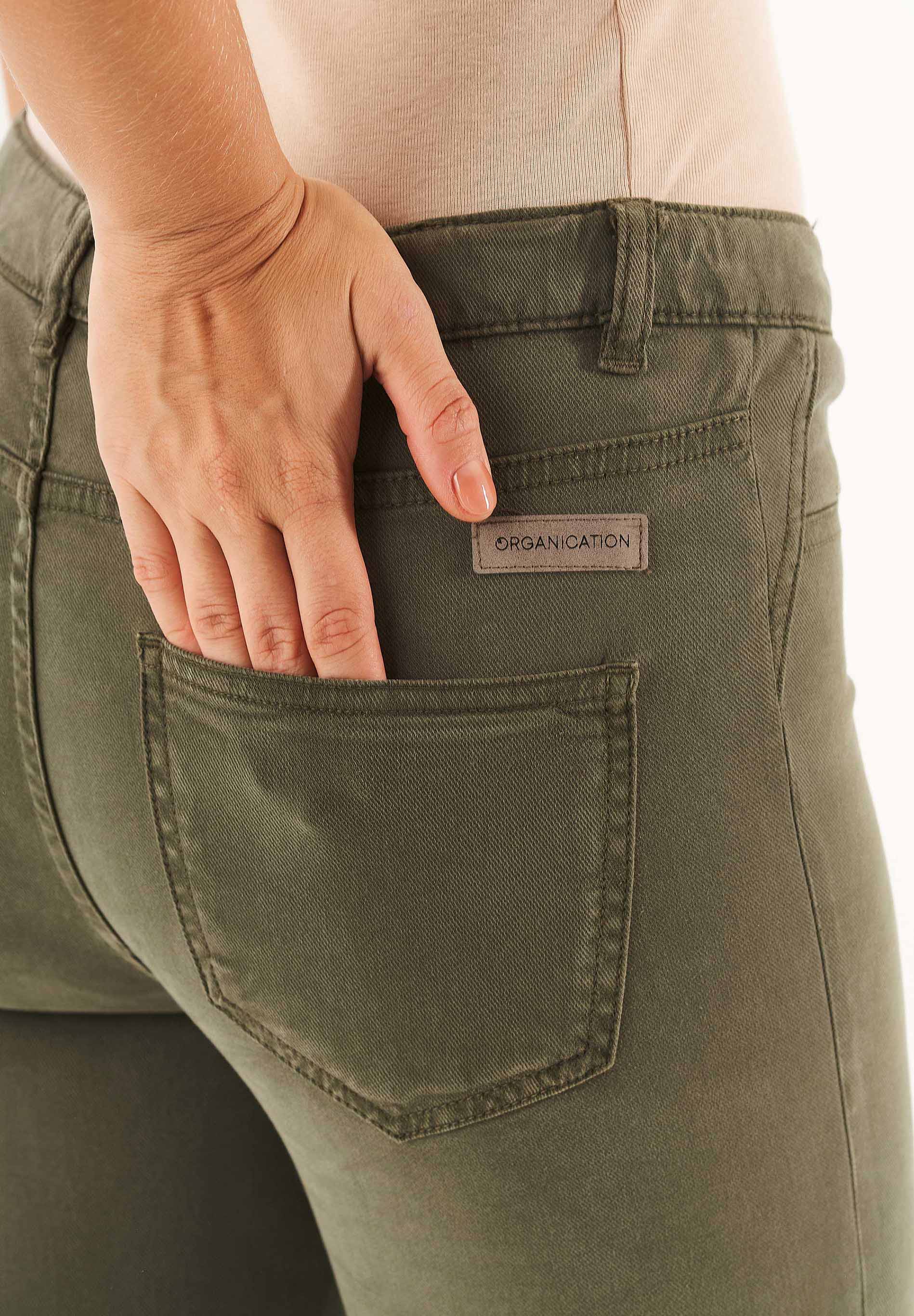 Hose aus TENCEL™ Lyocell und Bio-Baumwolle