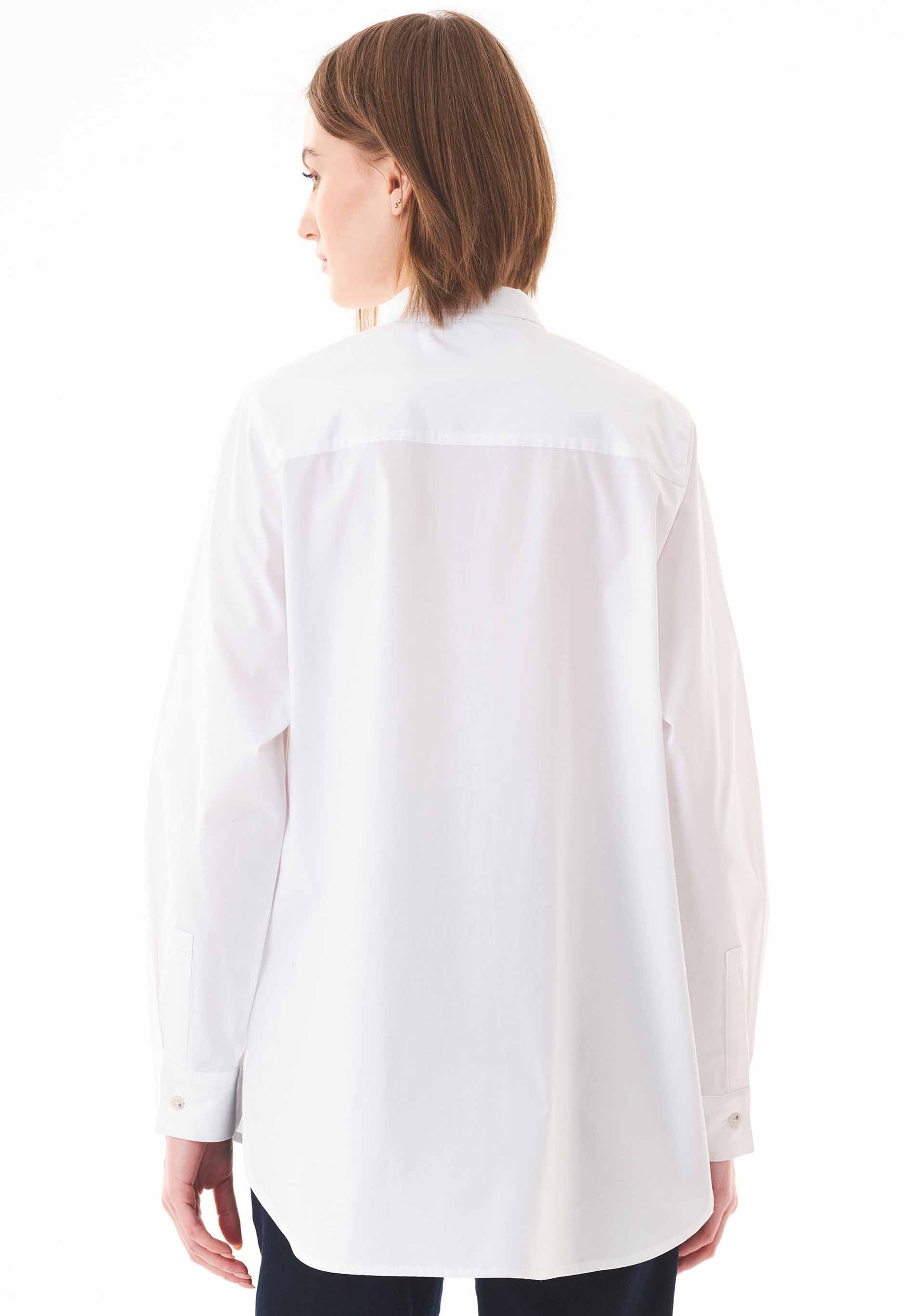 Hemdbluse aus Bio-Baumwolle