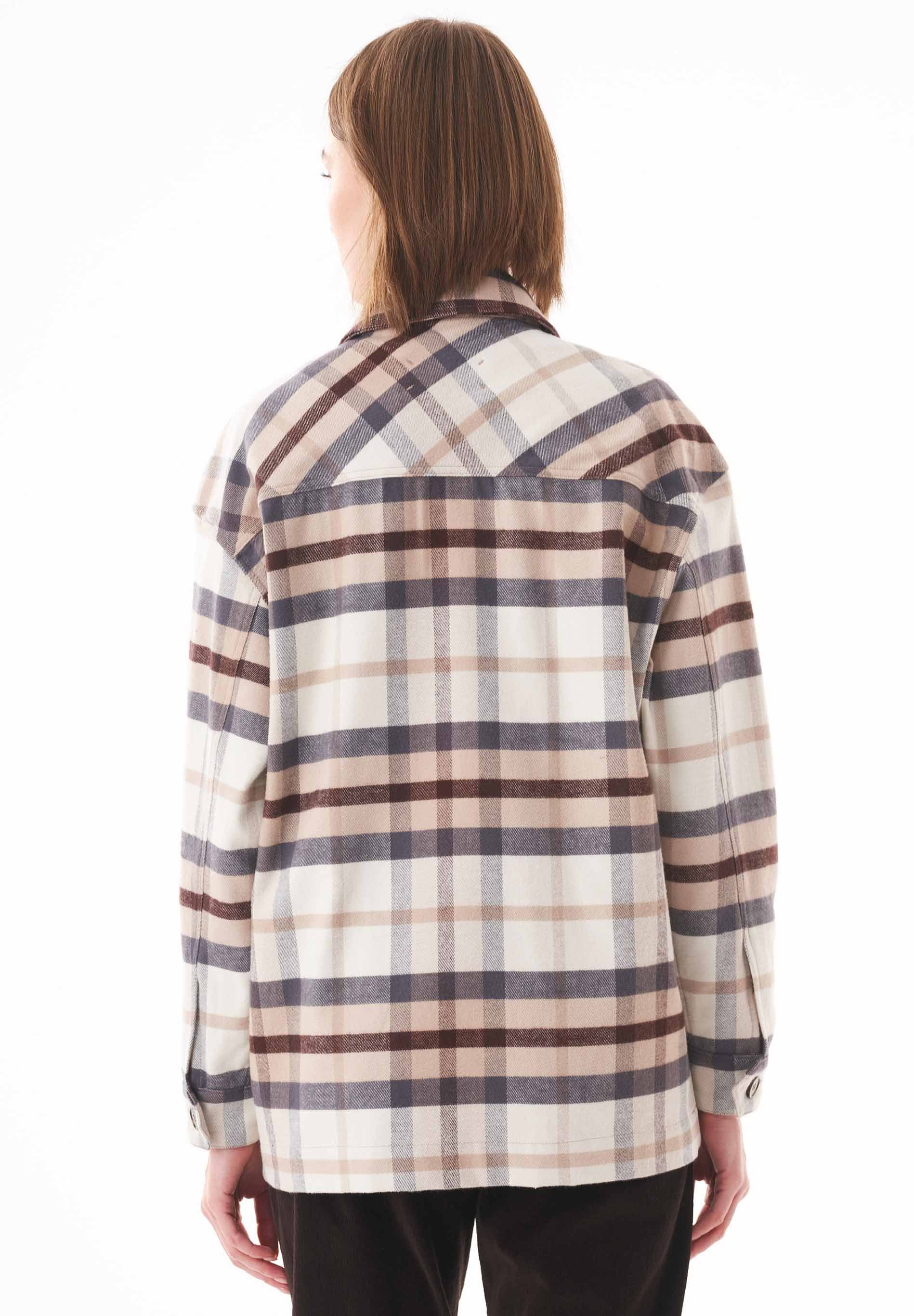 Flanell Overshirt aus Bio-Baumwolle